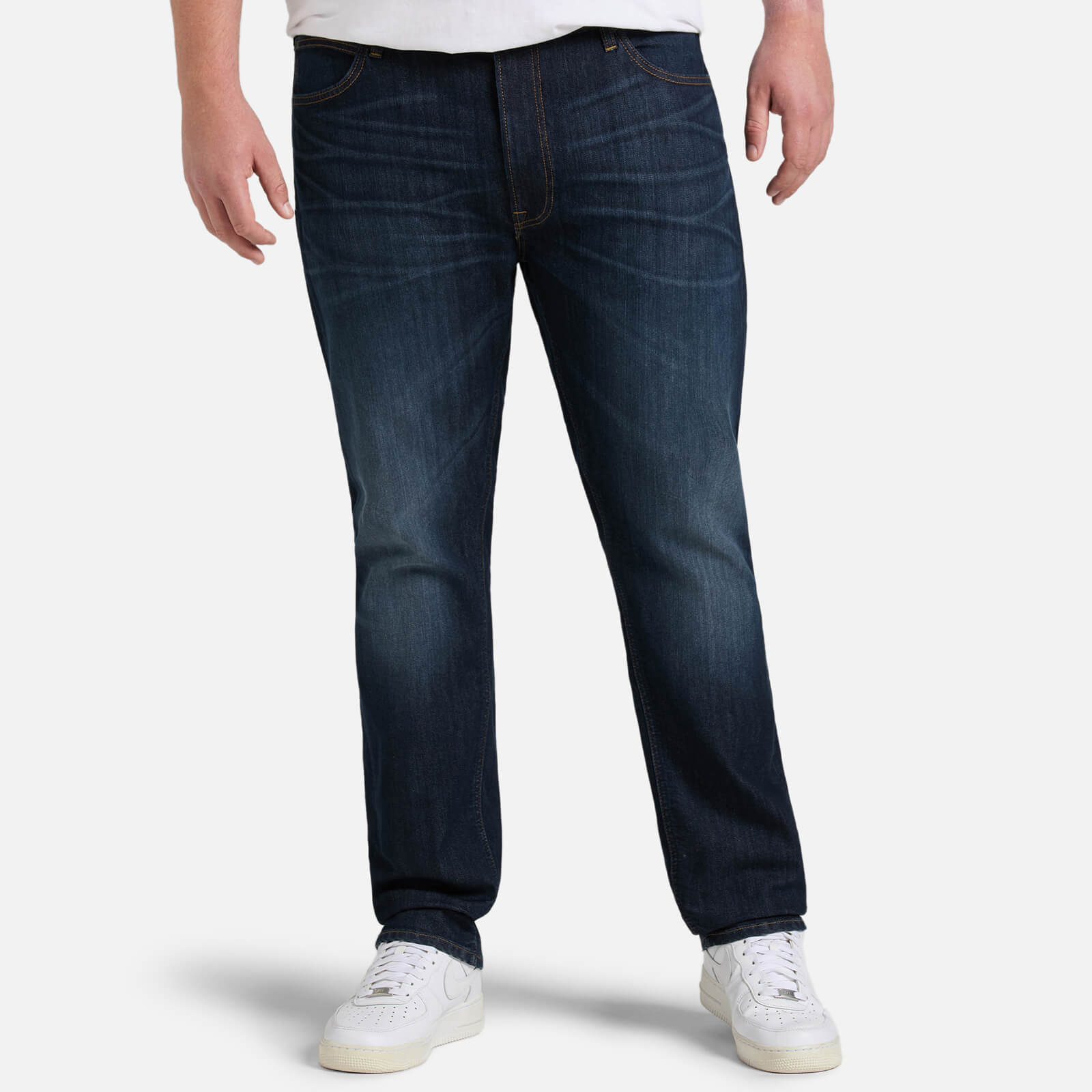 Lee Daren Stretch-Denim Straight-Leg Jeans - W36/L32