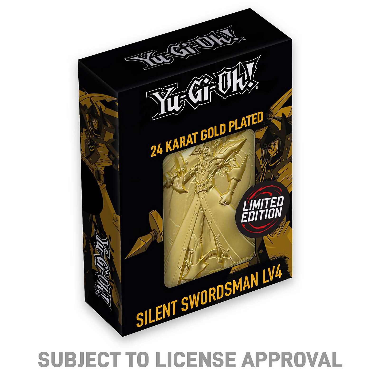Yu-Gi-Oh! 24k gold plated Silent Swordsman ingot by Fanattik product