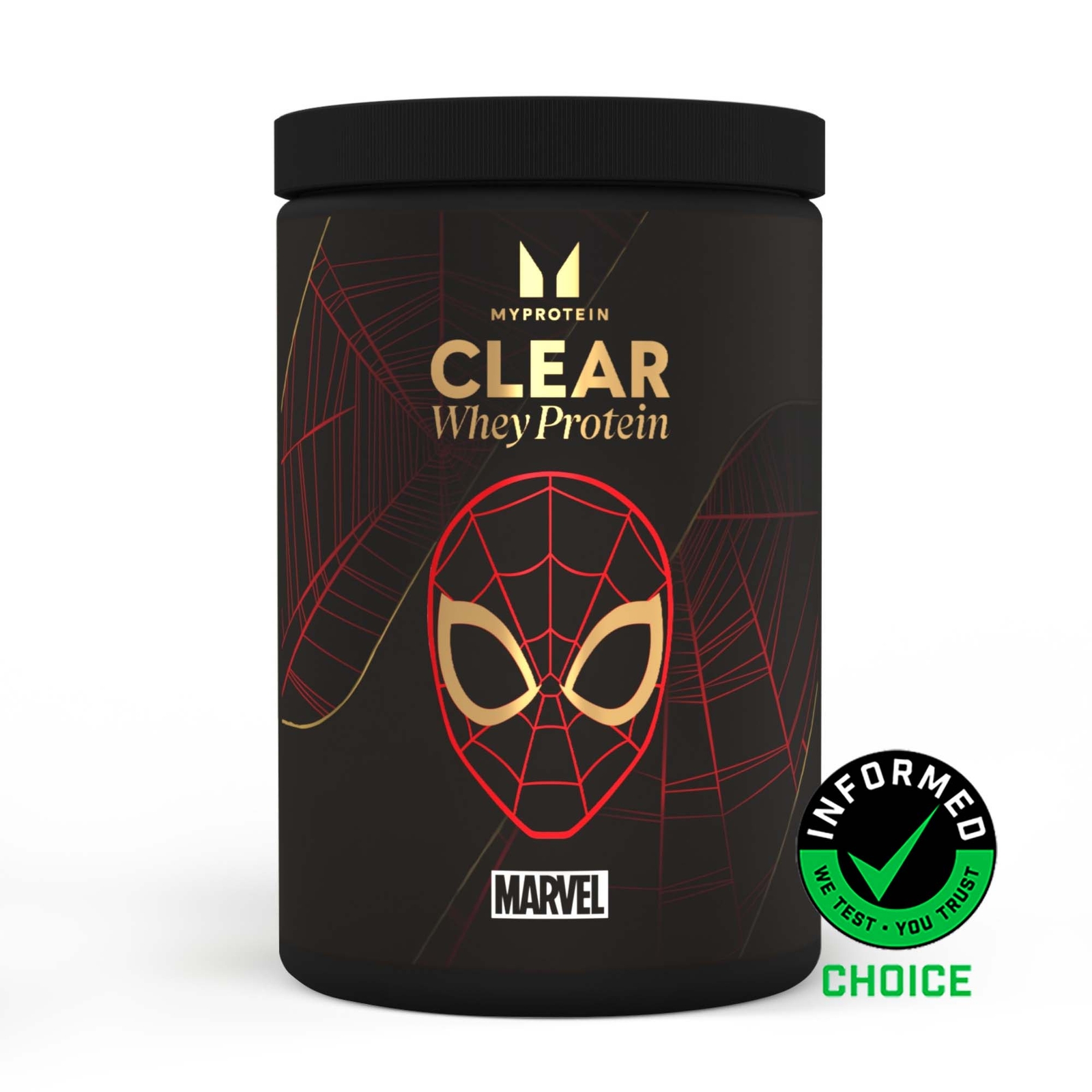 Myprotein UK MyProtein Clear Whey Protein Powder - 500g - 20servings - Spider-Man - Raspberry & Strawberry