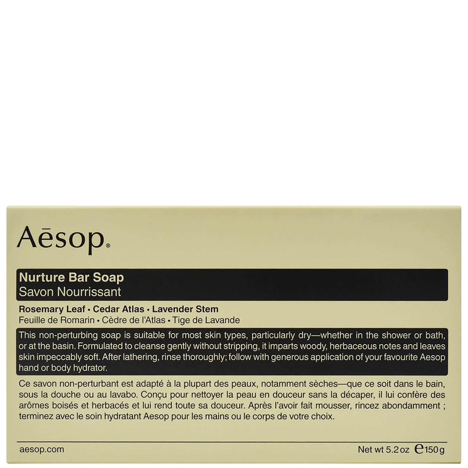 Image of Aesop Nurture Bar Soap 150g
