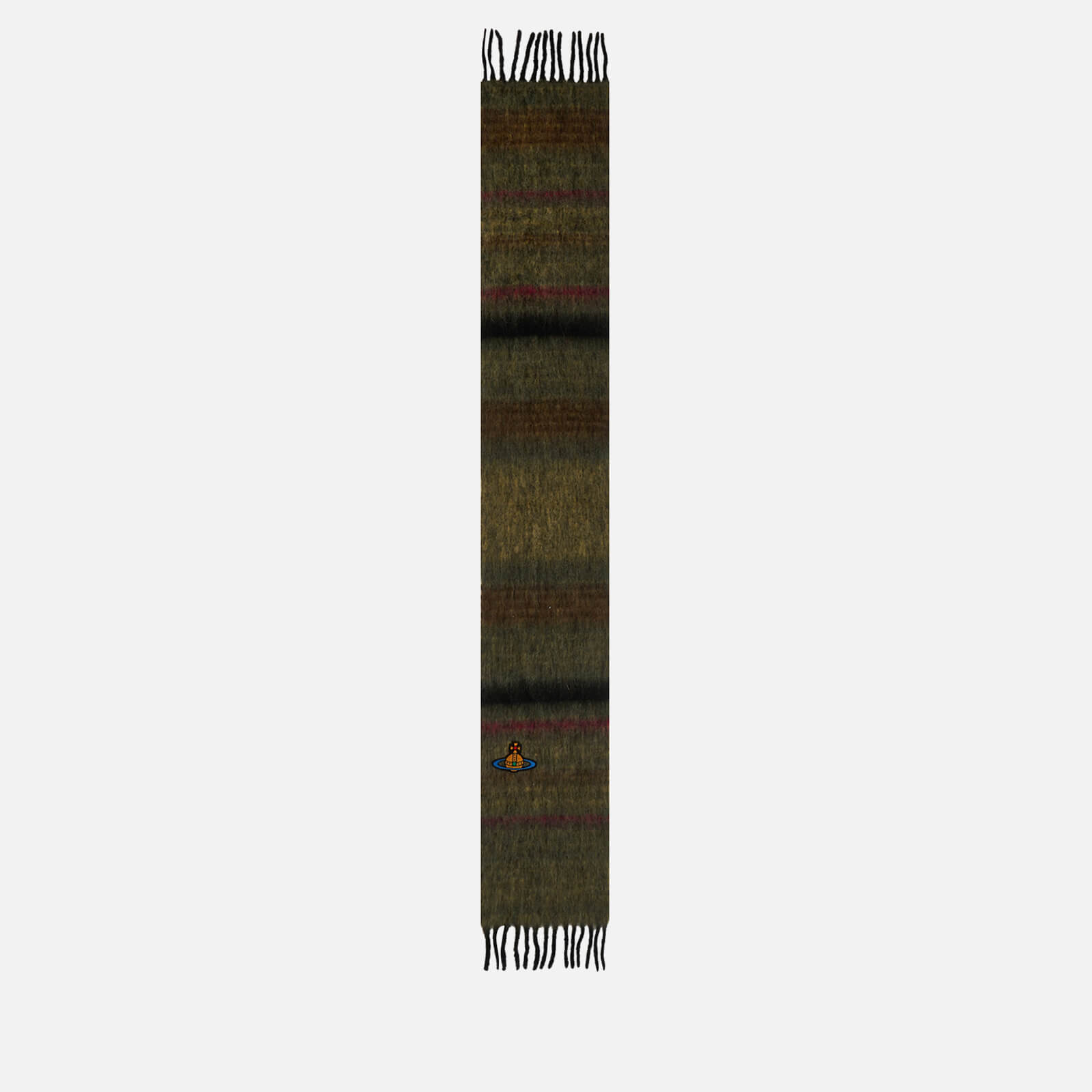 Vivienne Westwood Chunky Multi Stripe Sca - Green