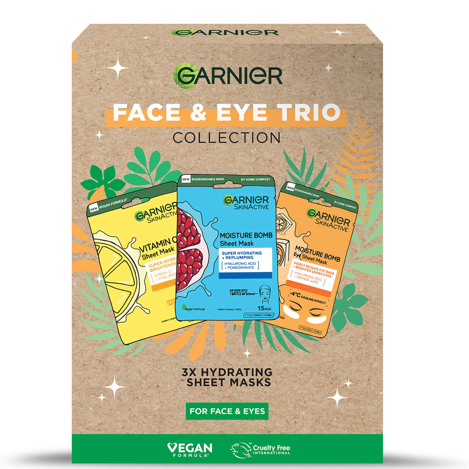 

Garnier Face and Eye Trio Collection