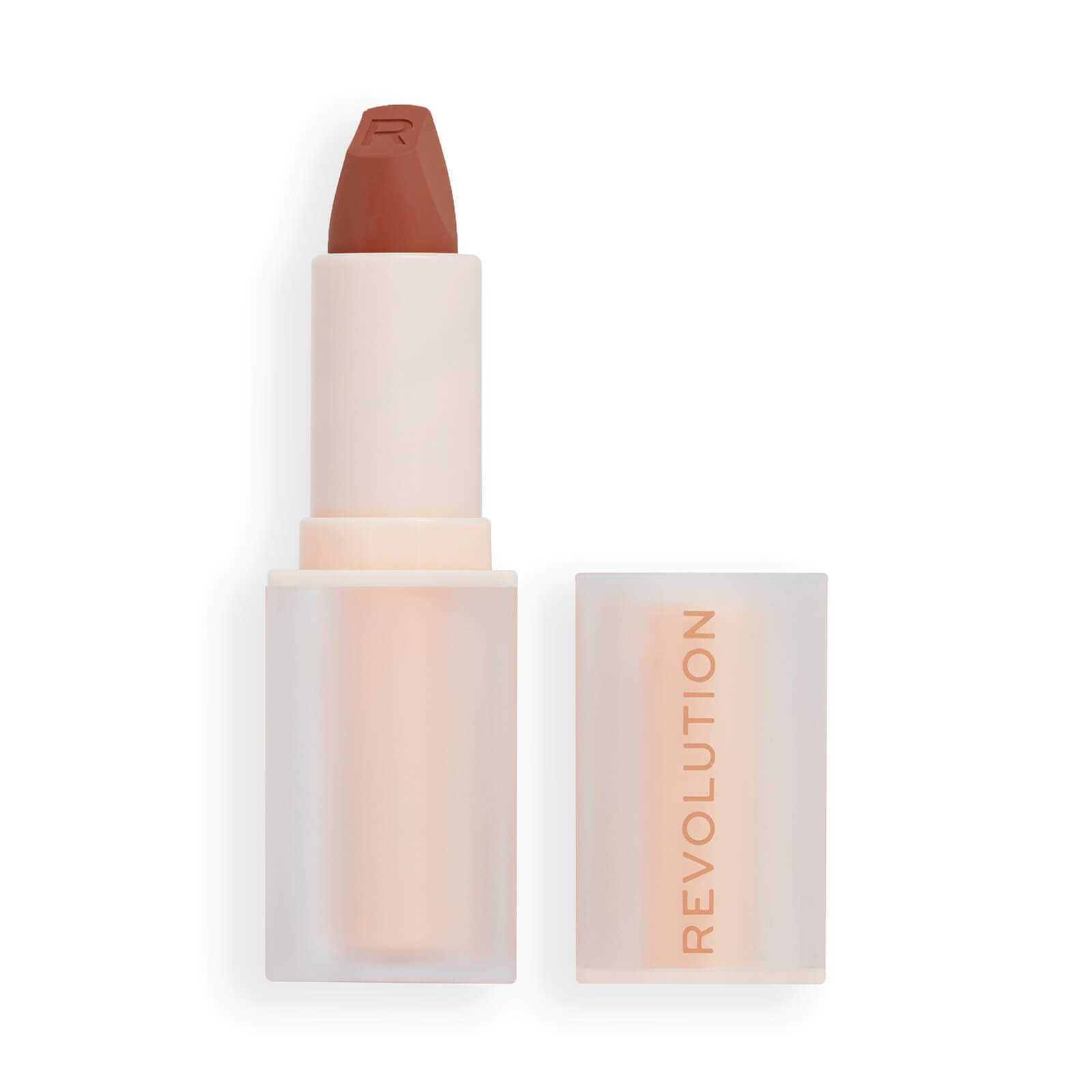 Image of Makeup Revolution Lip Allure Soft Satin Lipstick 50g (Various Shades) - Chauffeur Nude