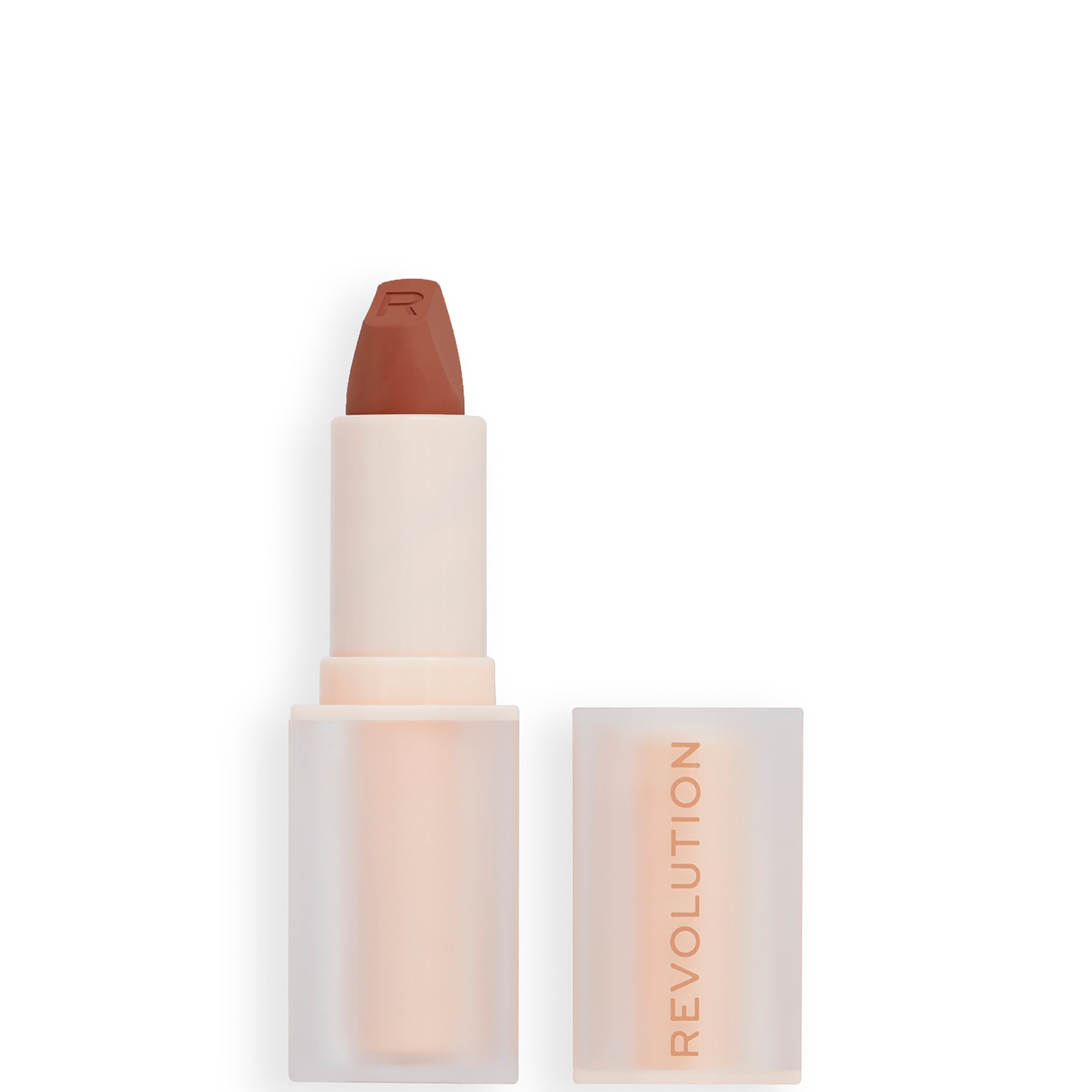 Makeup Revolution Lip Allure Soft Satin Lipstick 50g (Various Shades) - Chauffeur Nude