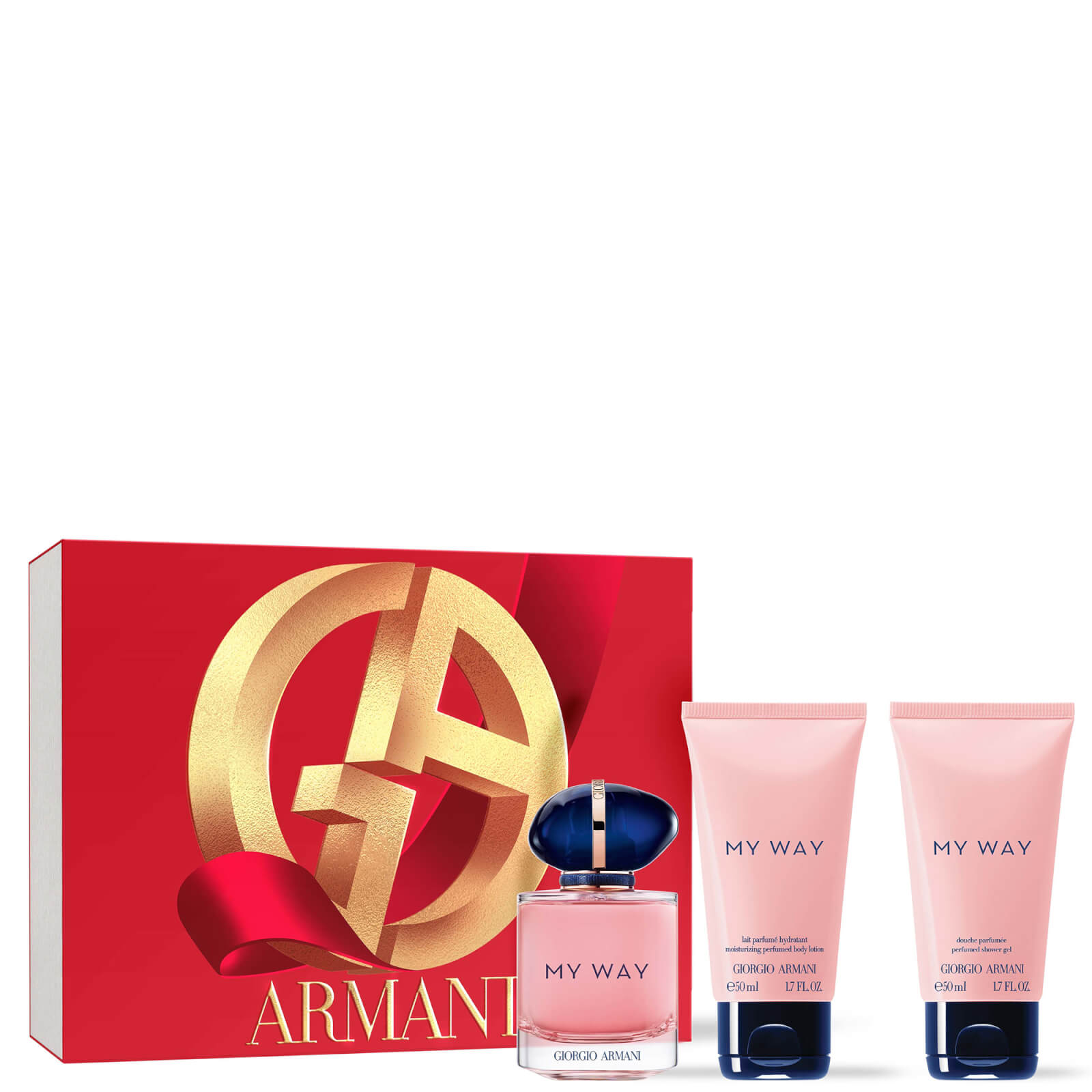 

Armani My Way Eau de Parfum, My Way Eau de Parfum Shower Gel and My Way Body Lotion 50ml Set