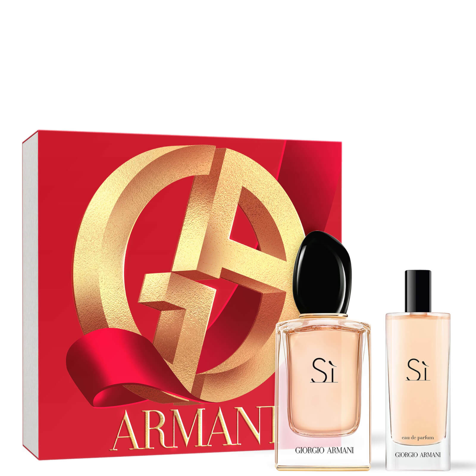 Armani Collezioni Si Eau De Parfum 50ml And Si Eau De Parfum 15ml Set In Multi