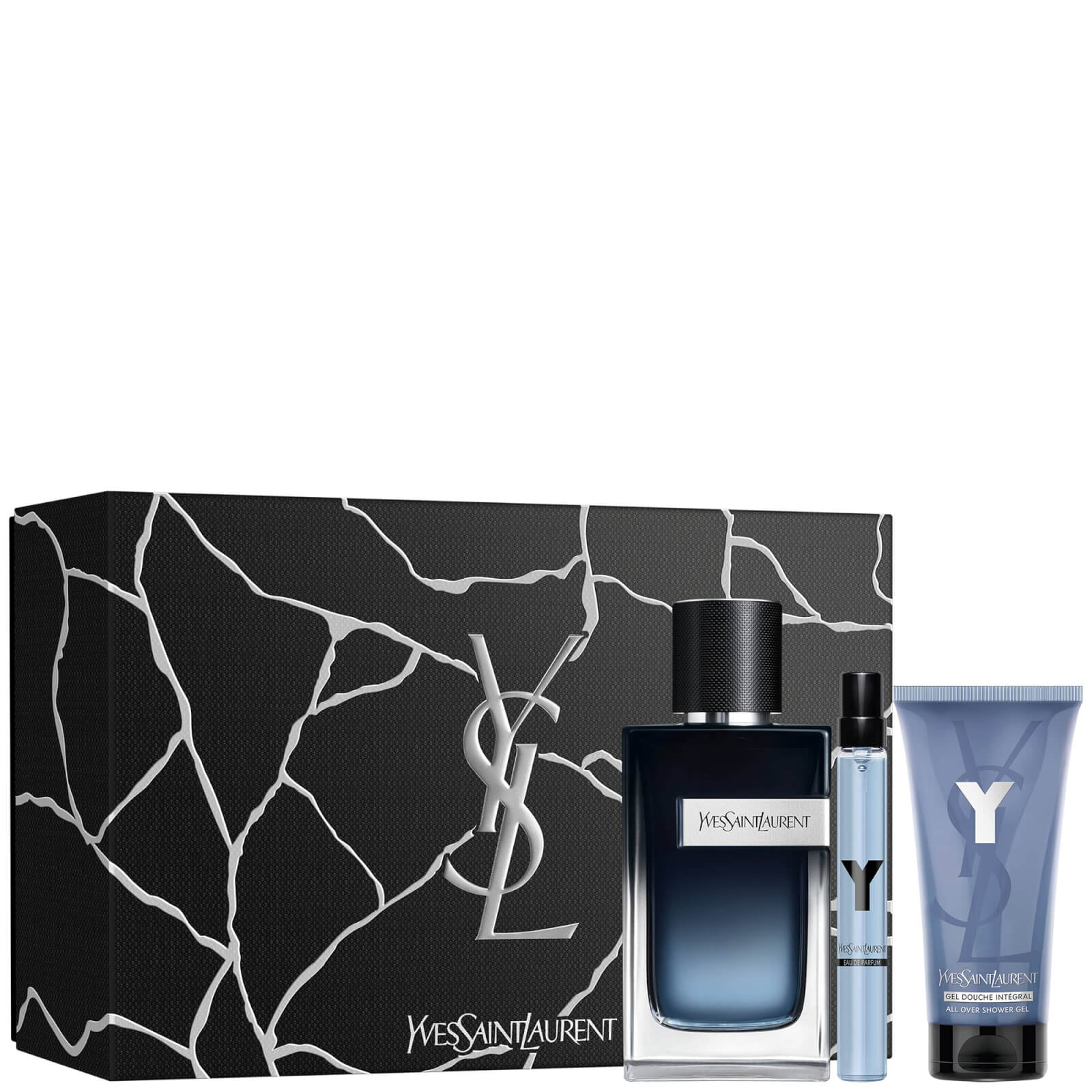 

Yves Saint Laurent Y Eau de Parfum 100ml, Trial Size and 50ml Shower Gel Set