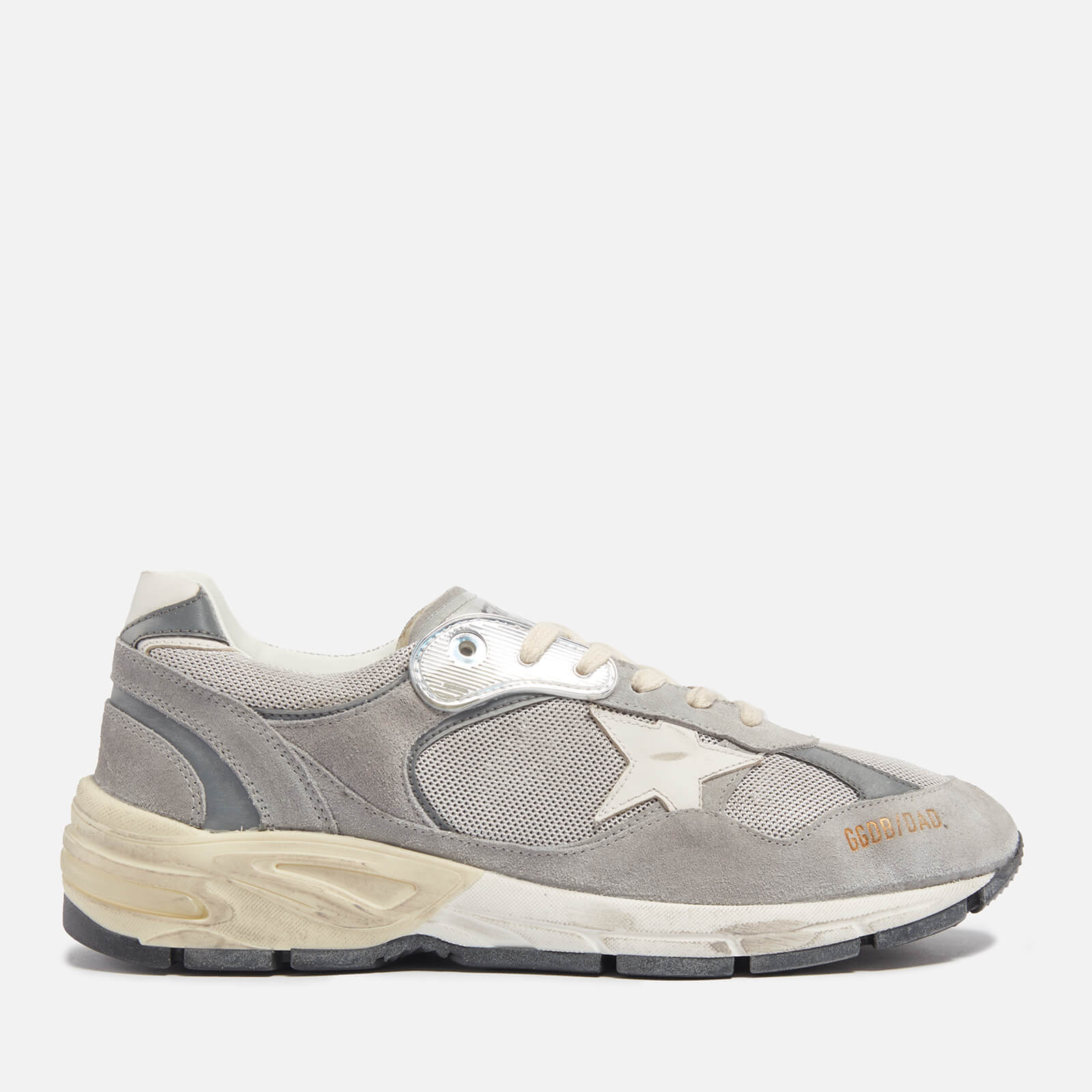 Golden Goose Men's Dad Star Suede Mesh Trainers - UK 7