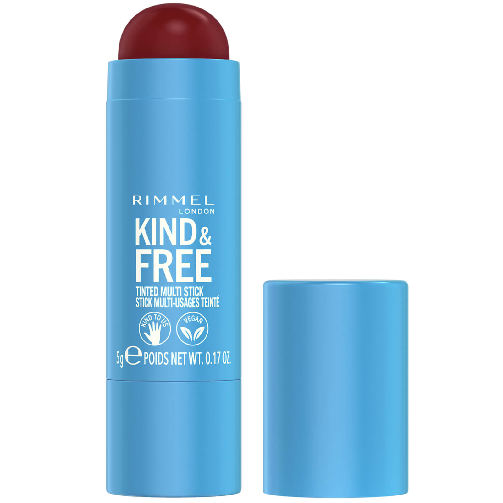 Image of Rimmel Kind and Free Multi-Stick 5ml (Various Shades) - 005 Berry Sweet