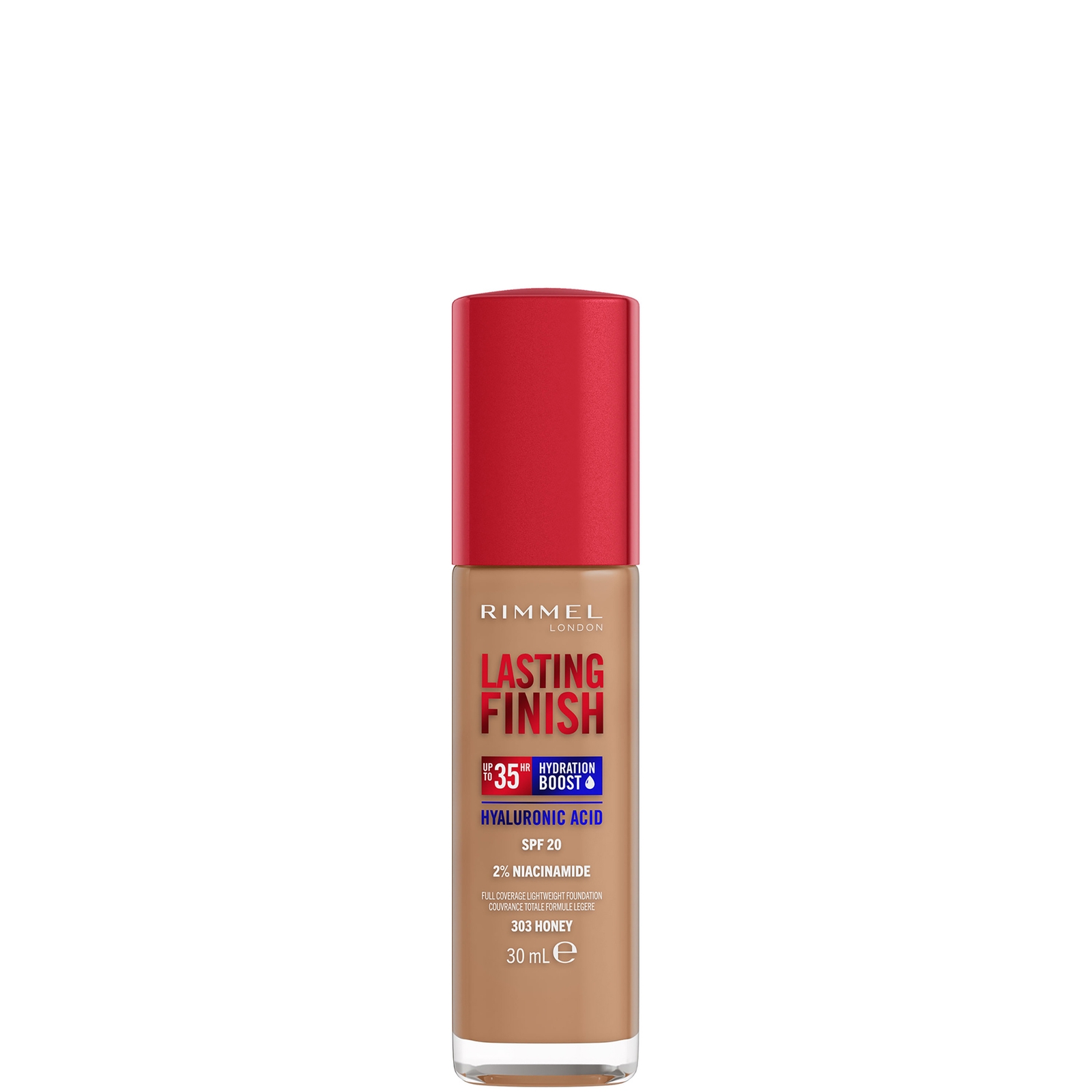 Image of Rimmel Lasting Finish 35Hr fondotinta 30 ml (varie tonalità) - 303 Honey051