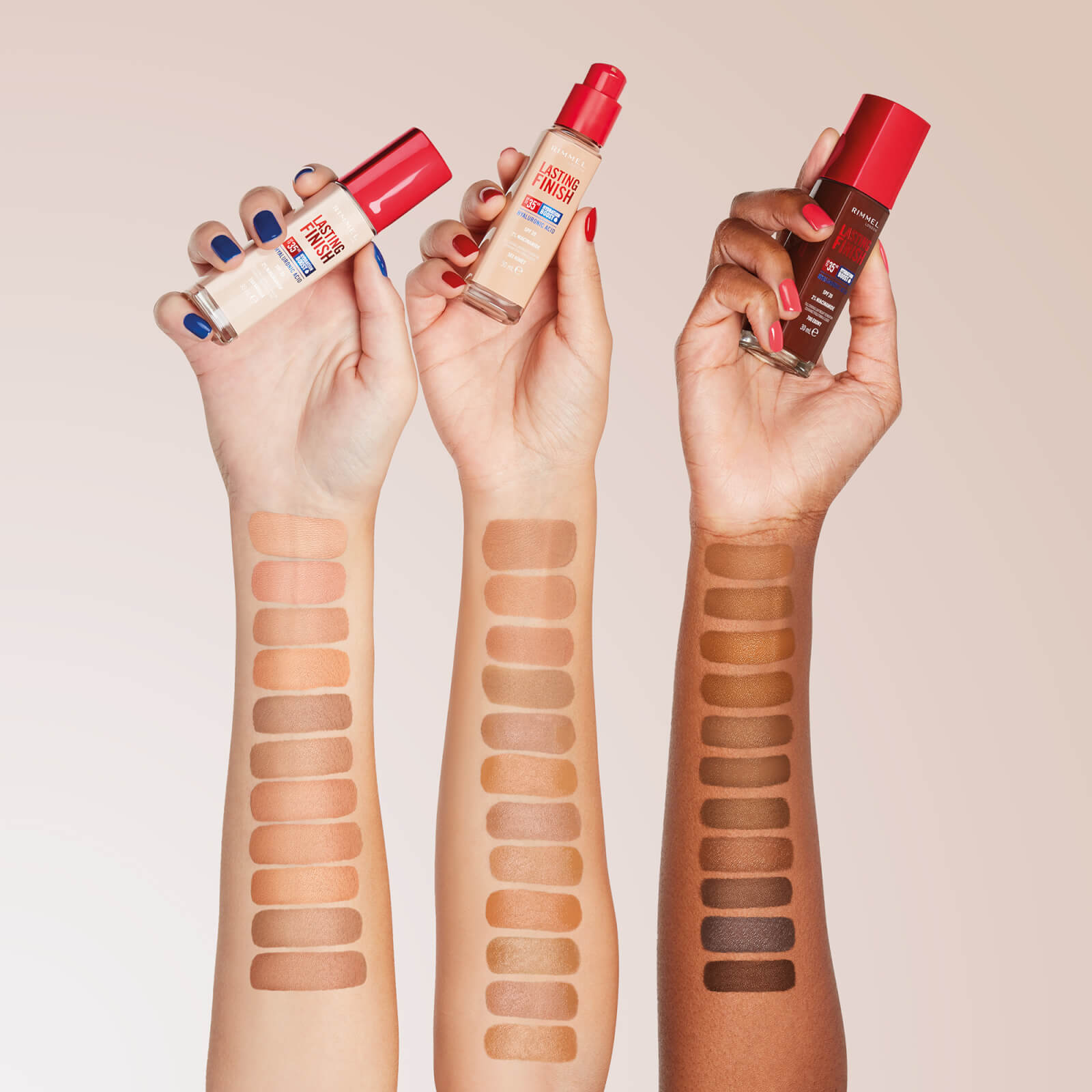 Thumbnail - Rimmel Lasting Finish 35Hr Foundation 30ml (Various Shades) - 610 Tiramisu