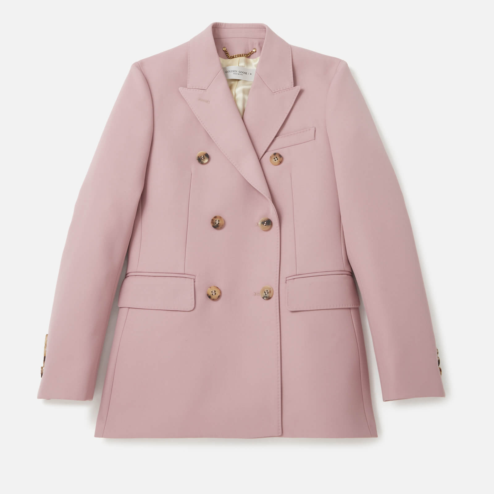 Golden Goose Double-Breasted Gabardine Blazer - IT 36/UK4
