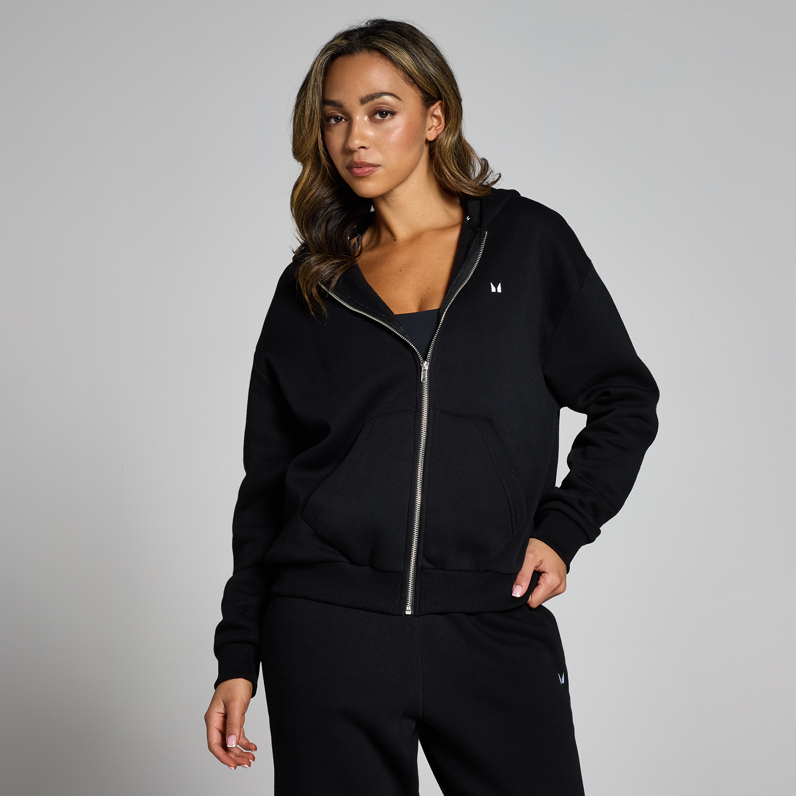 Myprotein UK MP Women's Basics Zip Through Hoodie - Black - S