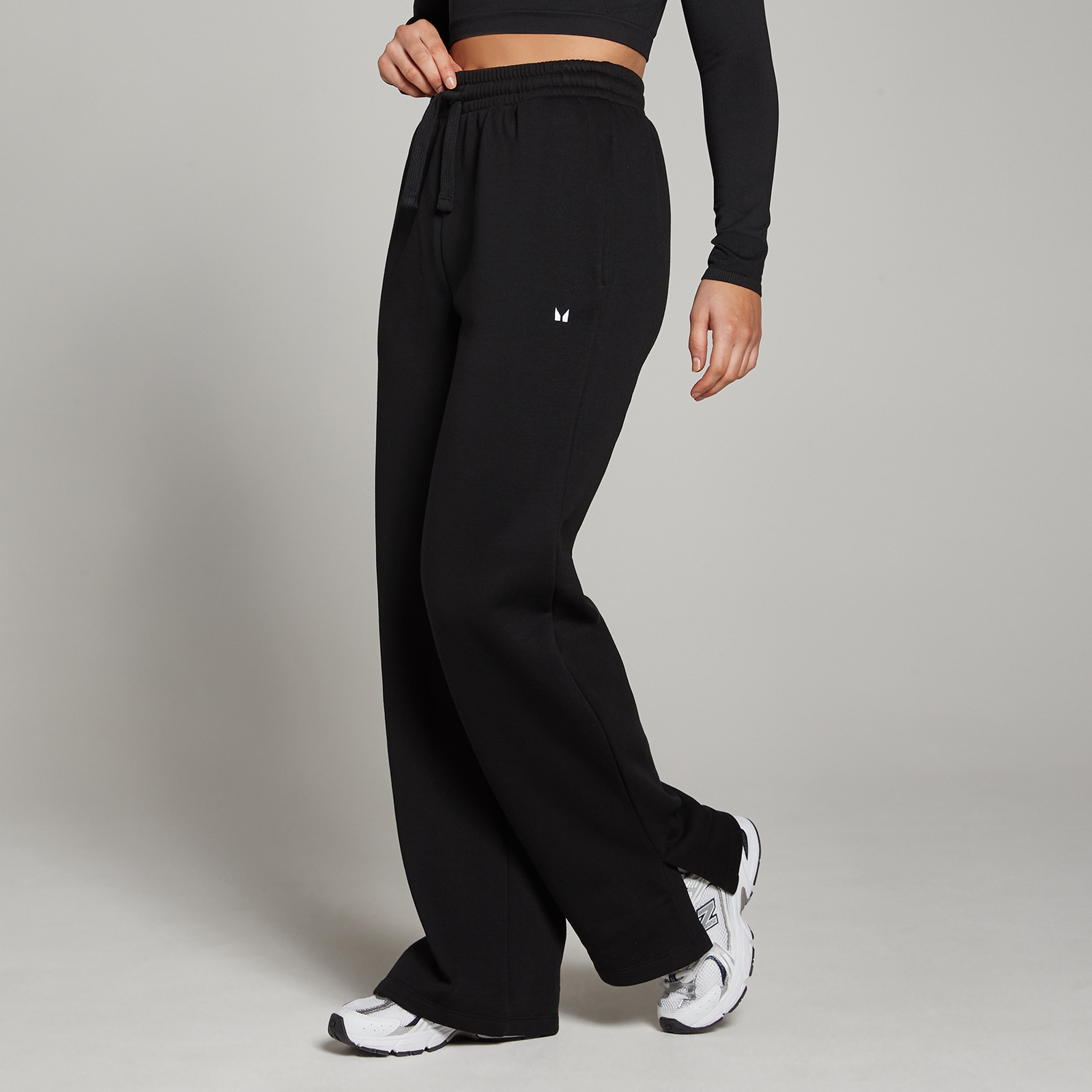 Pantalón deportivo de pernera recta Basics para mujer de MP - Negro - XXL