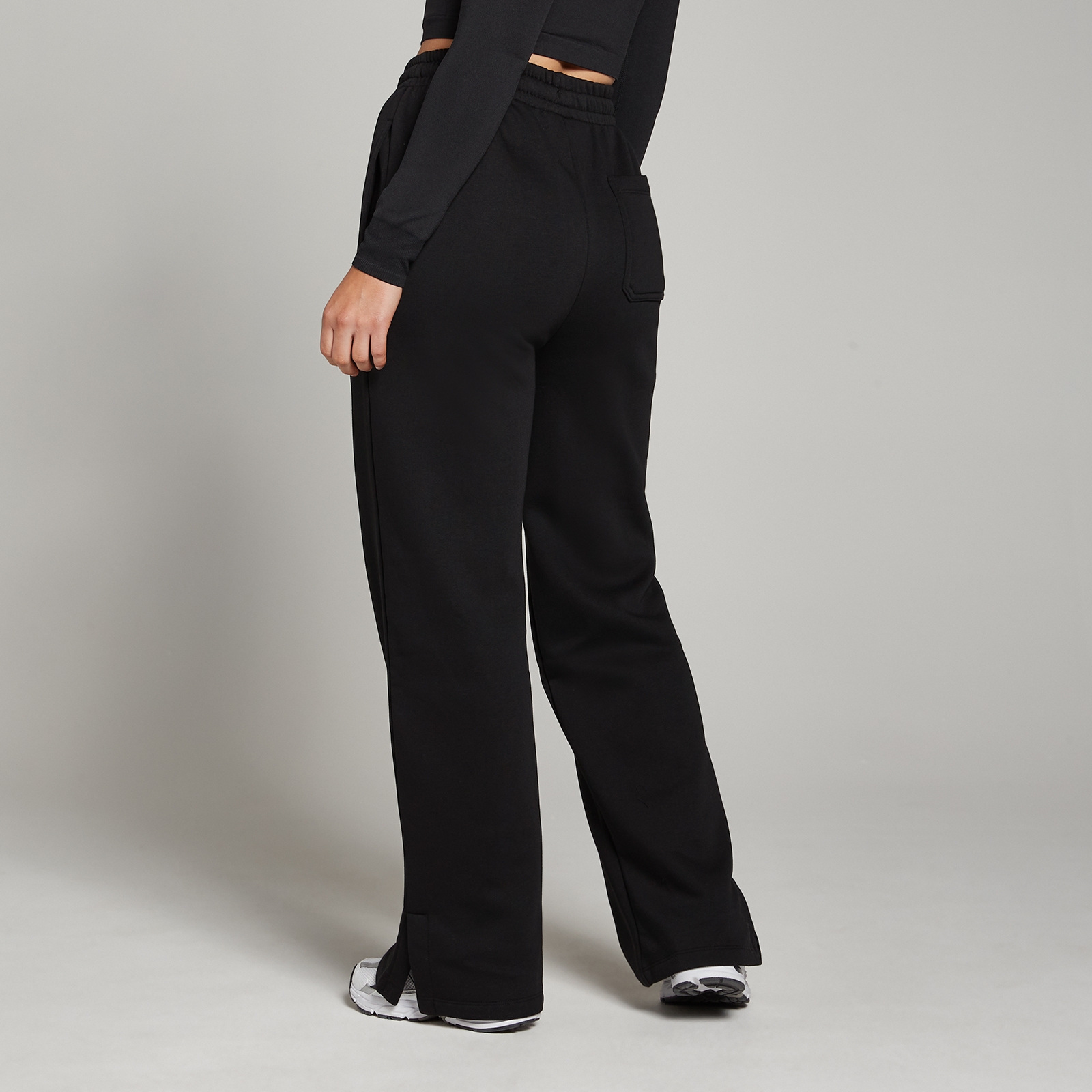 MP Damen Basics Jogginghose mit geradem Bein – Schwarz - XXS