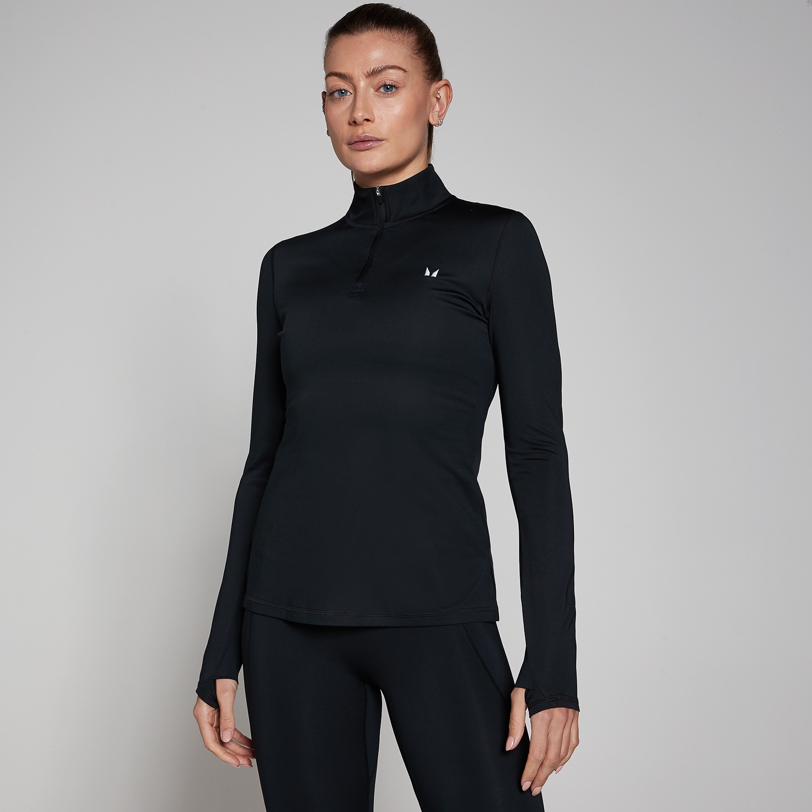 MP Women's Training 1/4 Zip - Black