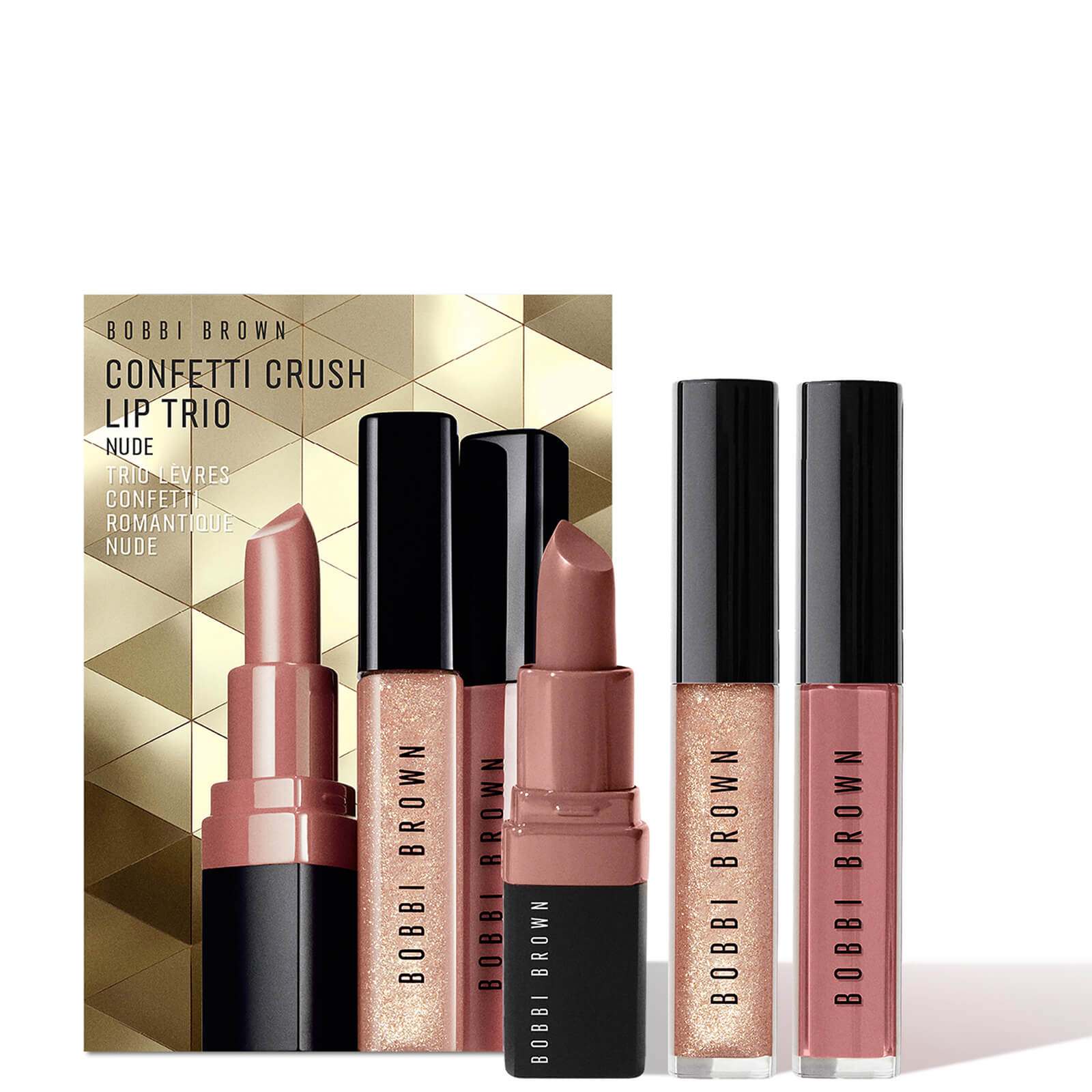 

Bobbi Brown Confetti Crush Lip Trio - Nude