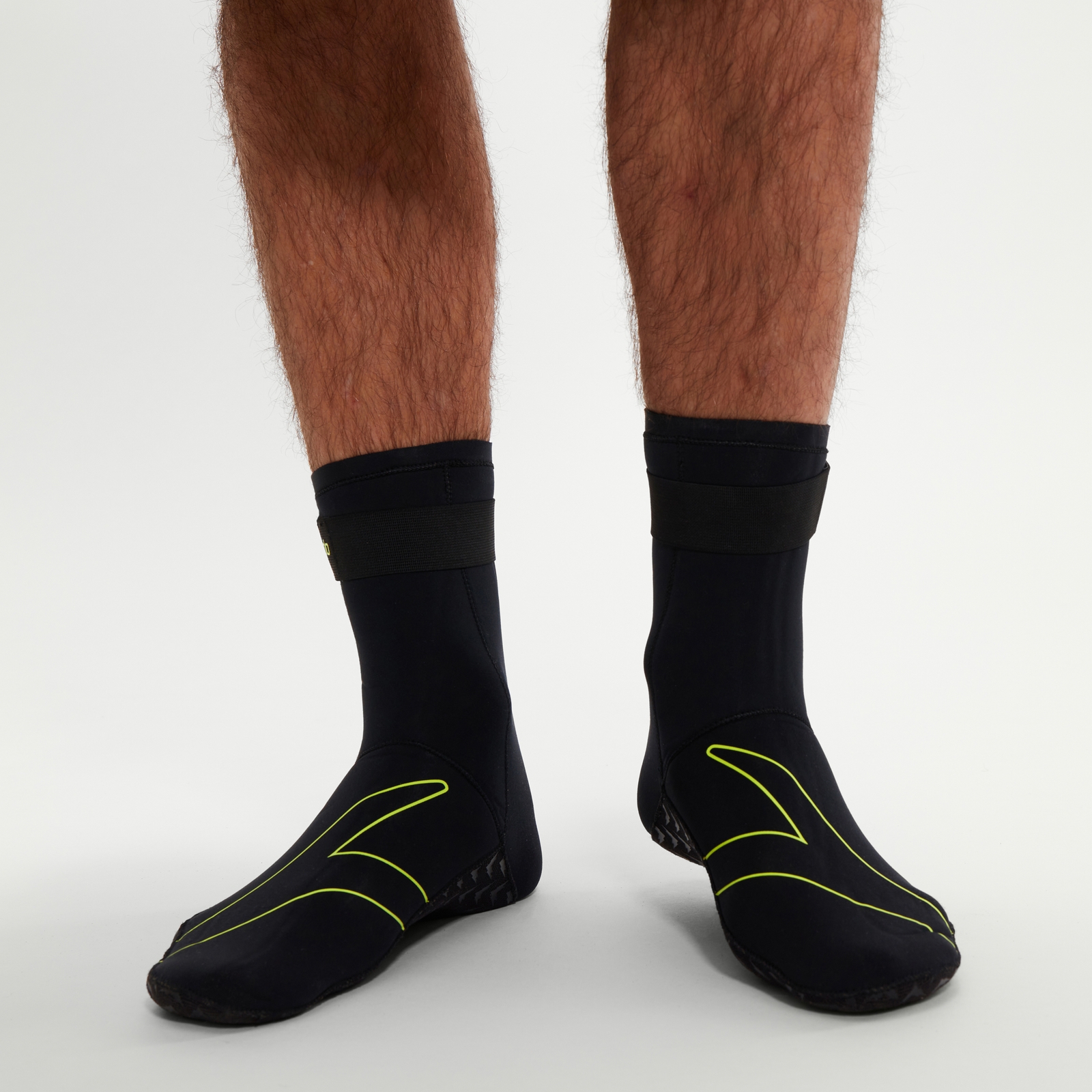 Adult Swim Socks Black/Yellow