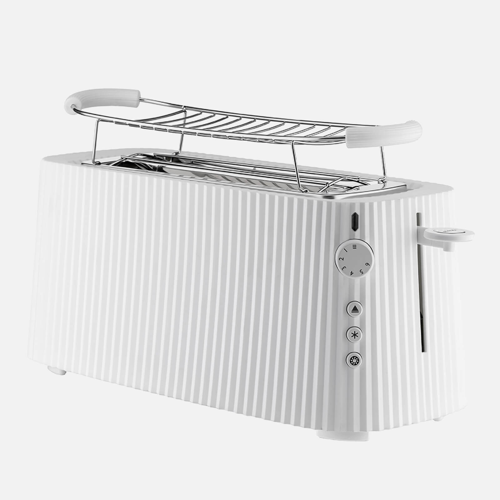 Alessi Plisse Toaster - 4 Slot - White
