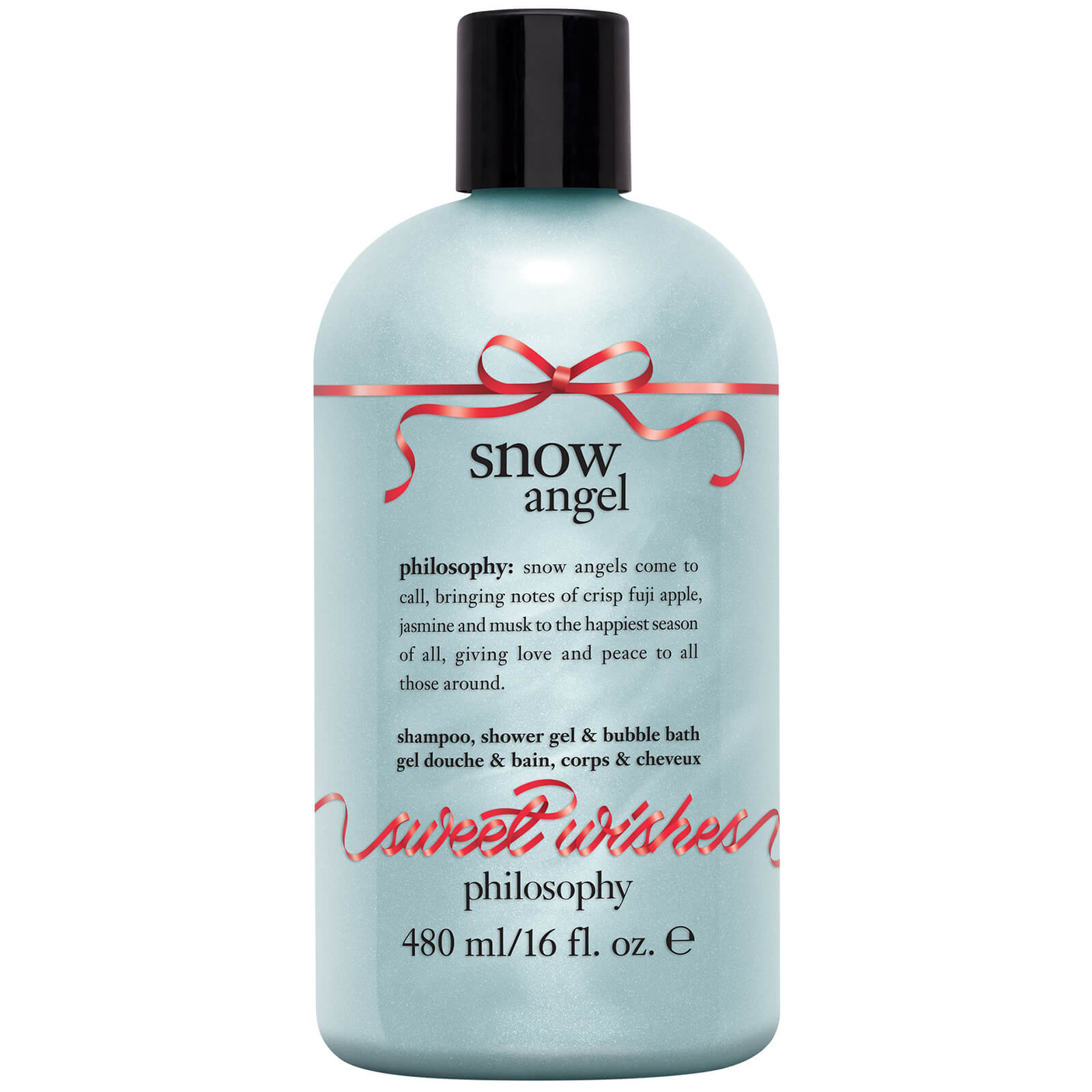 

philosophy Christmas 2023 Snow Angel Shower Gel and Bubble Bath 480ml