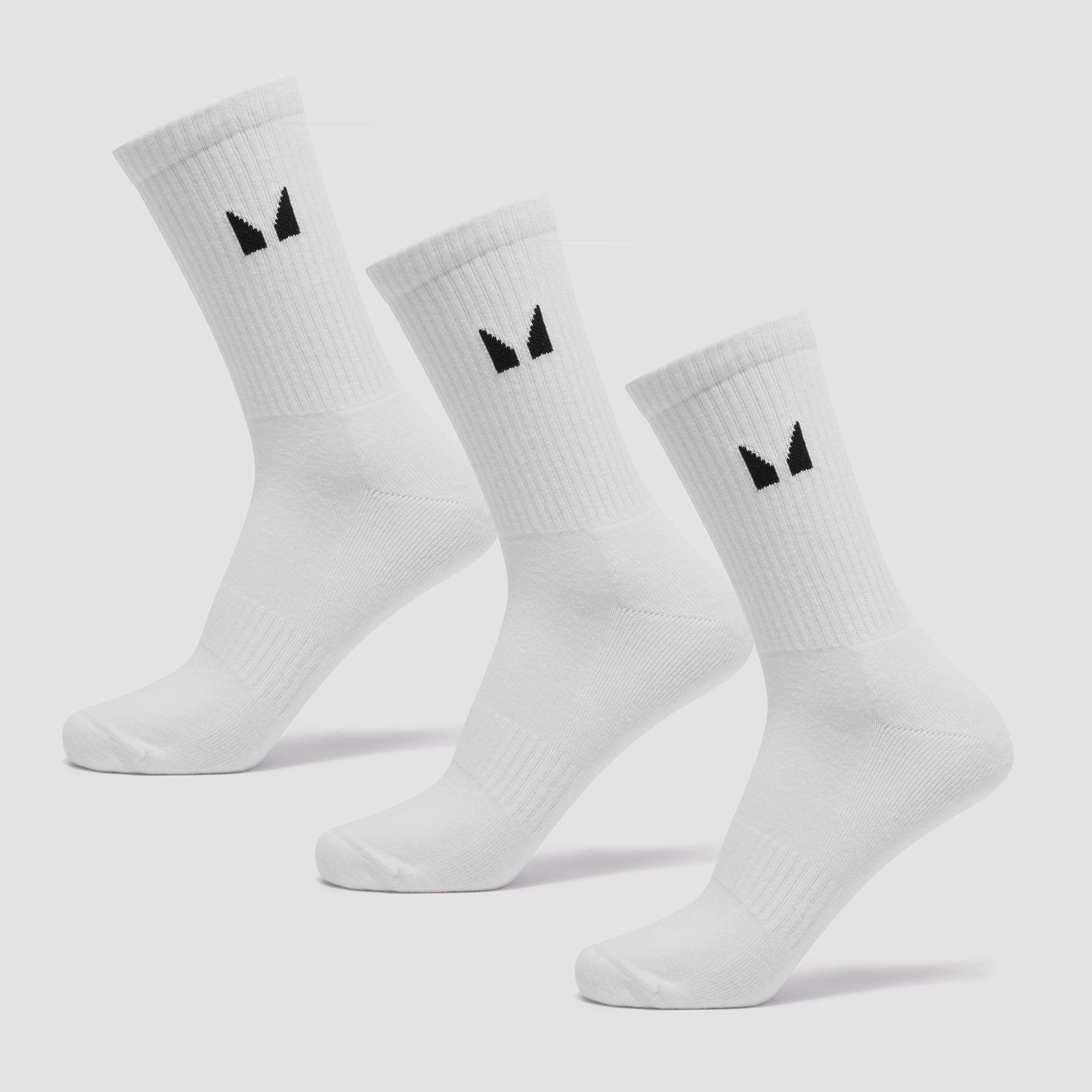Image of MP Unisex Socks (3 Pack) - White - UK 2-5