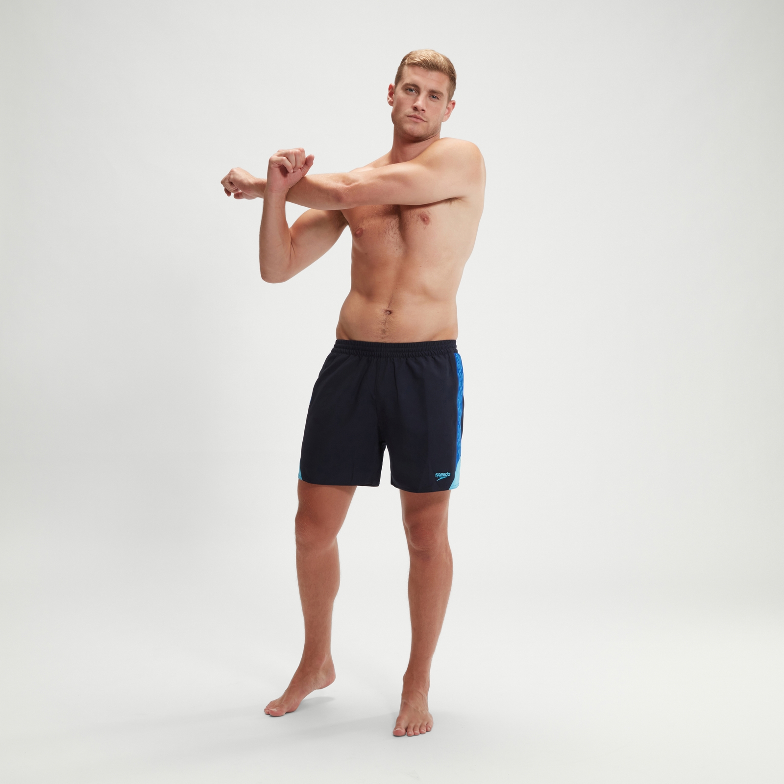 Men's Hyper Boom Splice 16'' Swim Shorts Navy/Blue