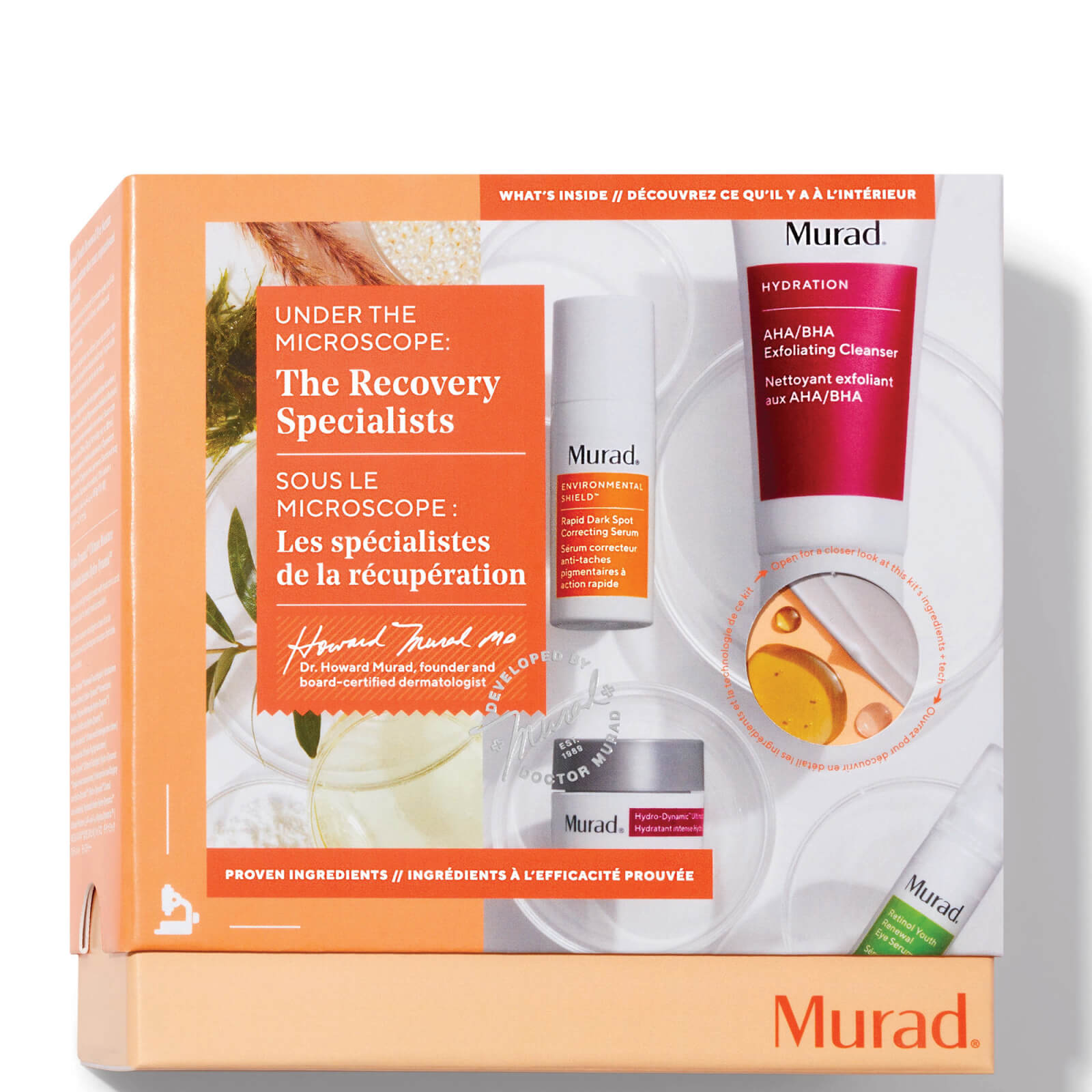 Murad Under The Microscope: The Recovery Specialists In White