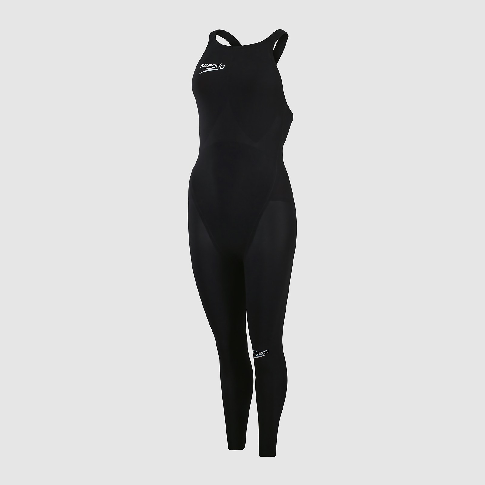 Fastskin LZR Elite Openwater 2.0 Bodyskin-Schwimmanzug mit geschlossenem Rücken für Damen Schwarz