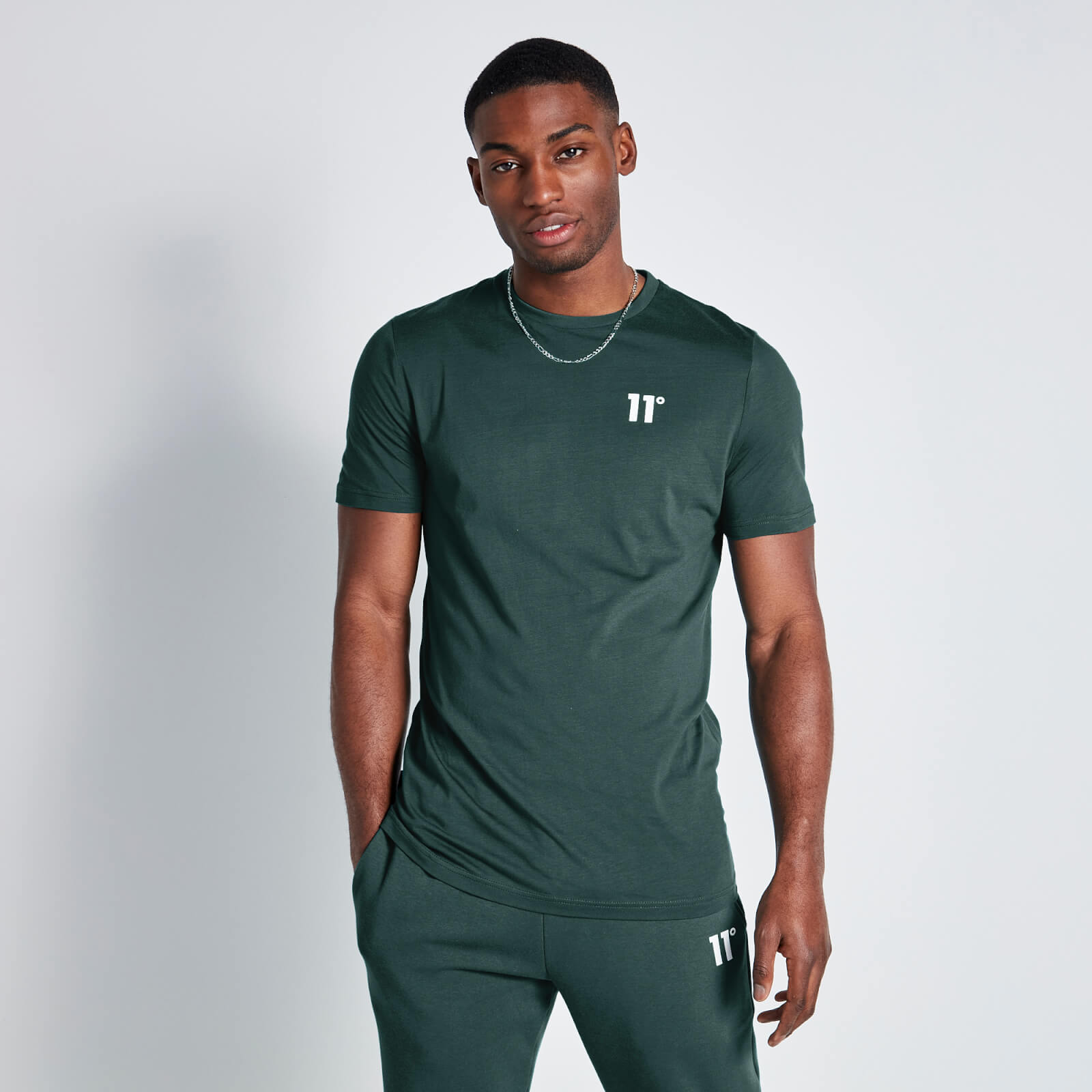 11 Degrees Essentials Set - Darkest Spruce Green - XL from 11 Degrees