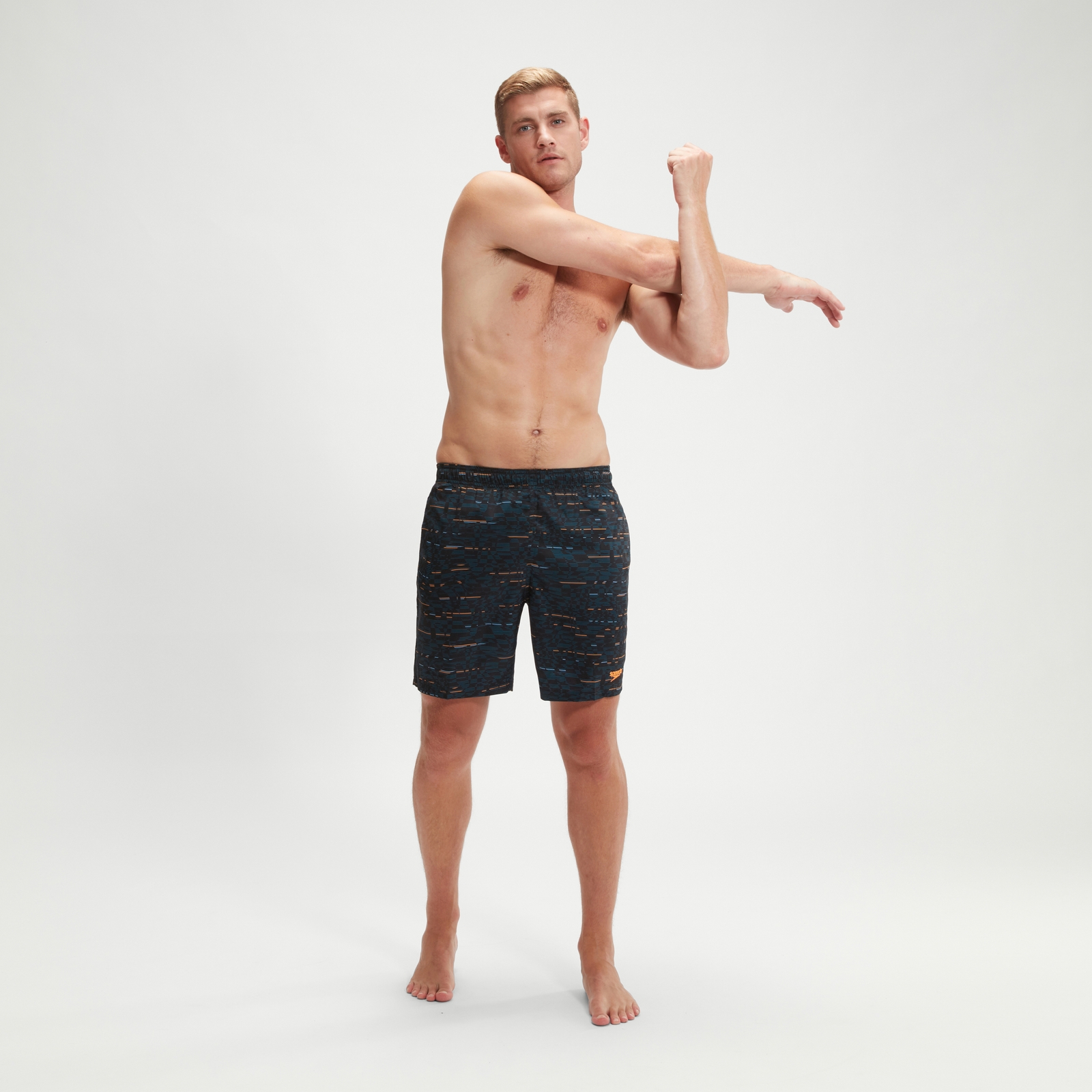 Men's Xpress Lite 18'' Swim Shorts Black/Blue
