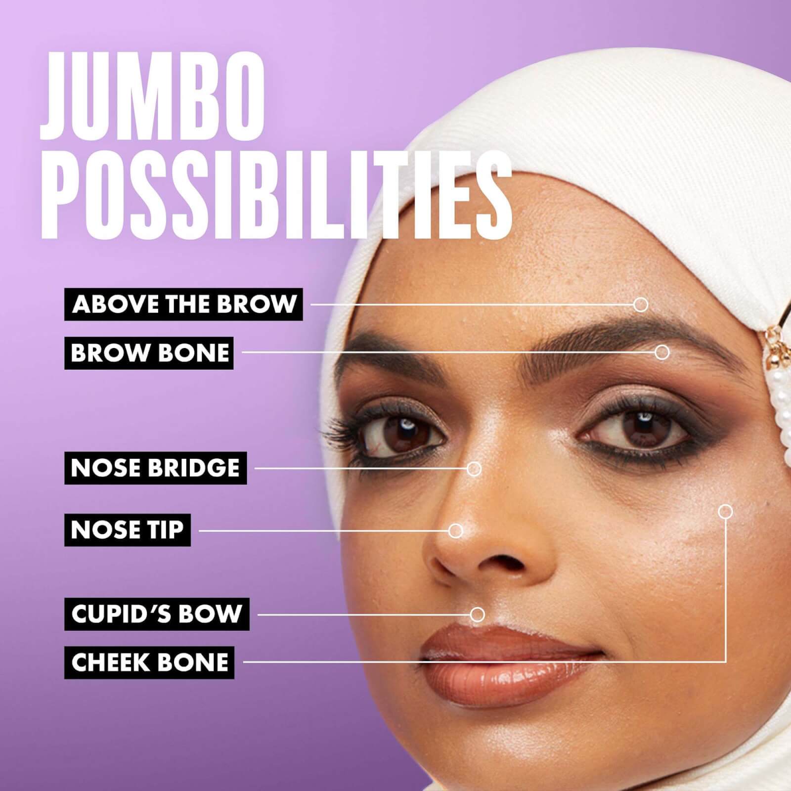 Thumbnail - NYX Professional Makeup Jumbo Highlighter Stick 15g (Various Shades) - Blueberry Muffin