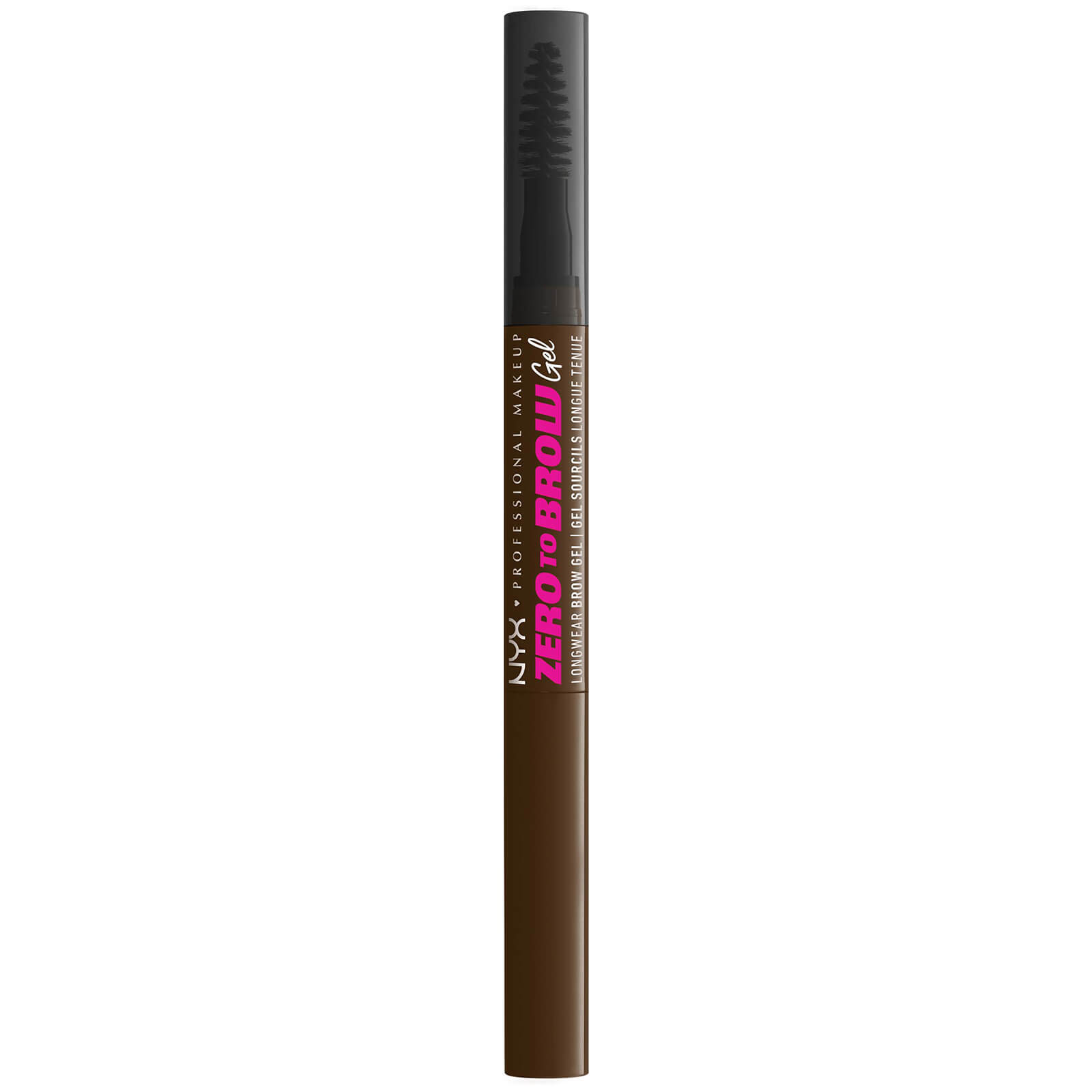Image of NYX Professional Makeup Zero To Brow Longwear Vegan Tinted Eyebrow Gel 13g (Various Shades) - Chocolate