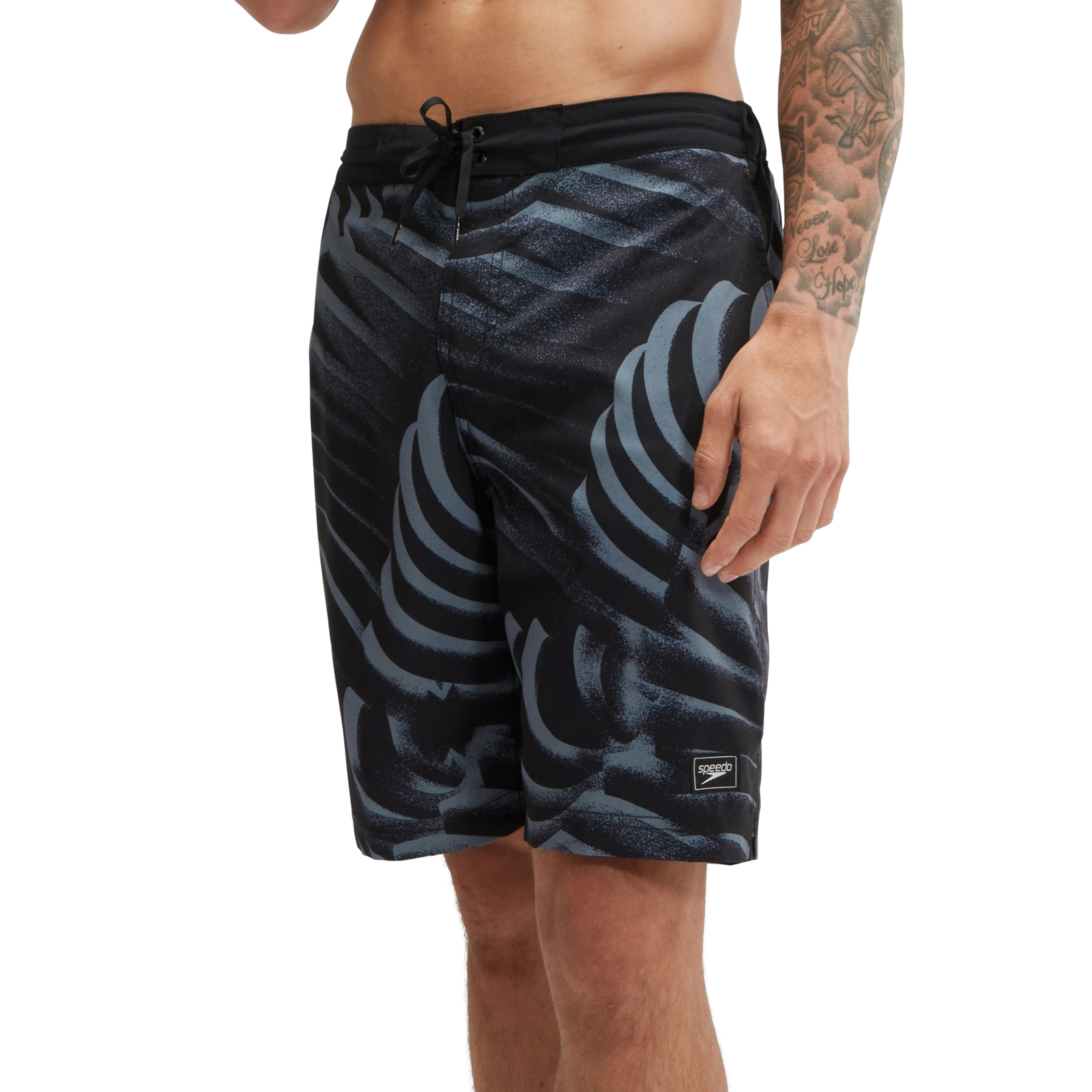 Men's Print Bondi Basin 20'' Swim Shorts Grey