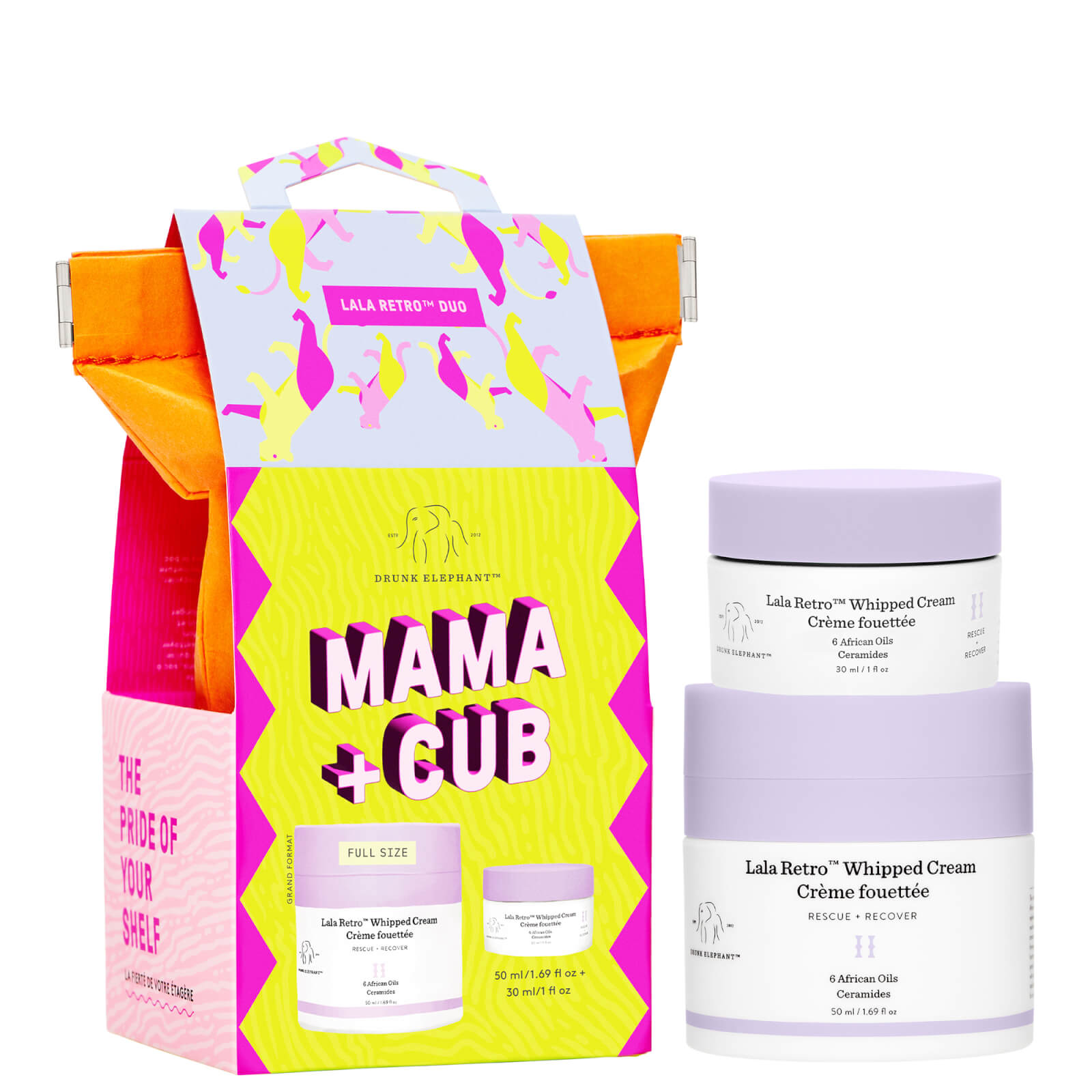 

Drunk Elephant Mama and Cub Lala Duo