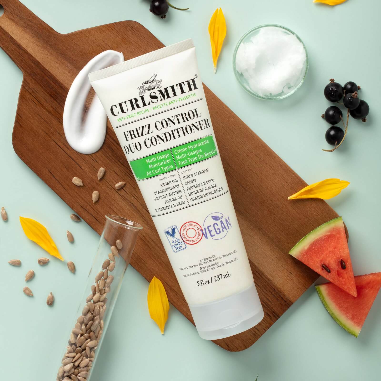 Thumbnail - Curlsmith Frizz Control-Duo-Spülung Originalgröße 234 ml