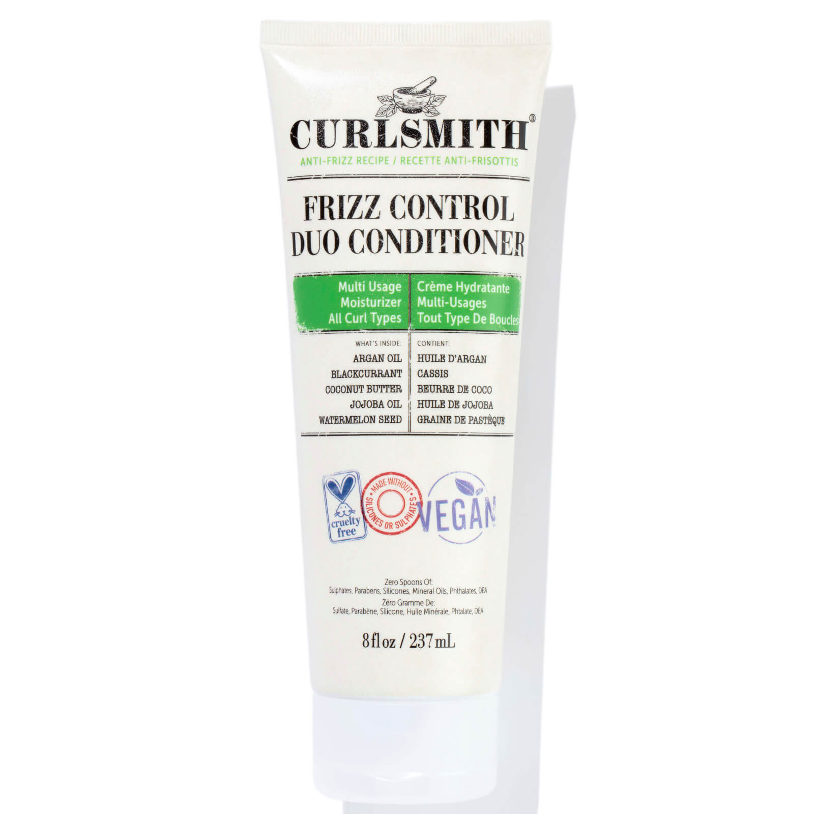 Image of Curlsmith Frizz Control Duo Conditioner Standard Size 234ml