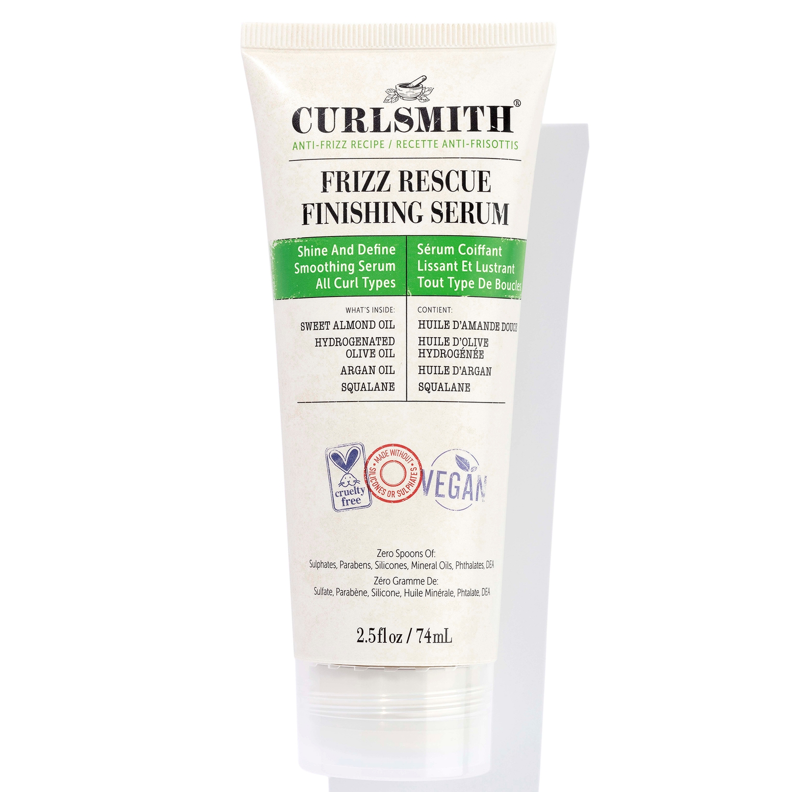 

Curlsmith Frizz Rescue Finishing Serum Standard Size 71ml