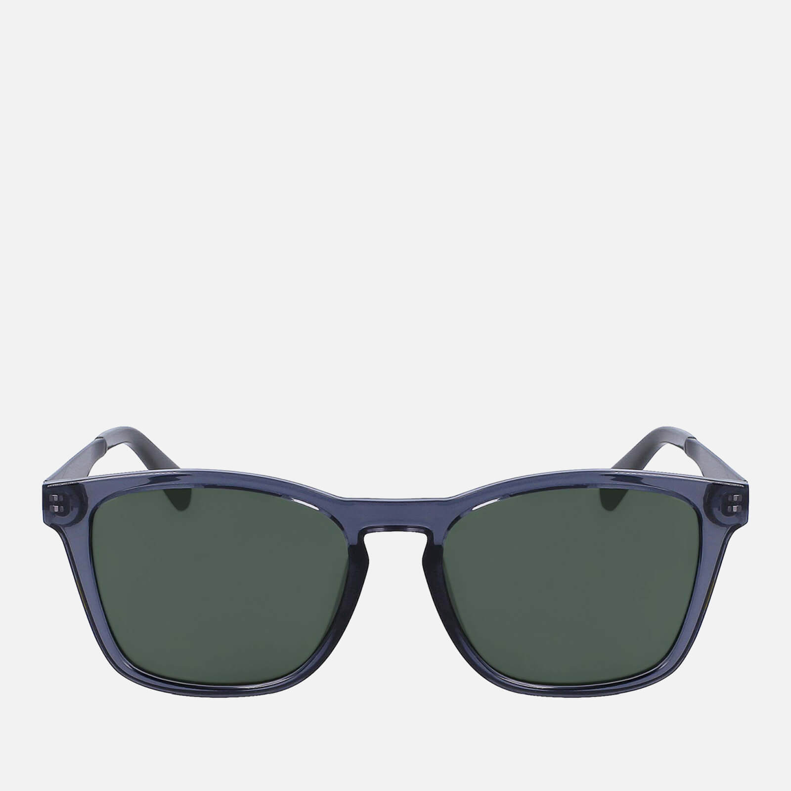 calvin klein jeans injected ck acetate round-frame sunglasses