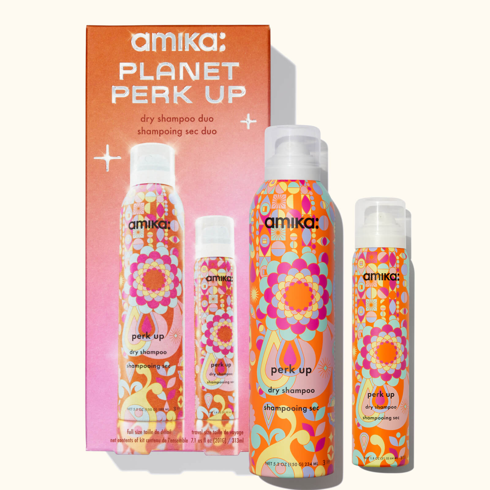 Photos - Hair Product Amika planet perk up dry shampoo duo  AM41.20341 (26 savings)