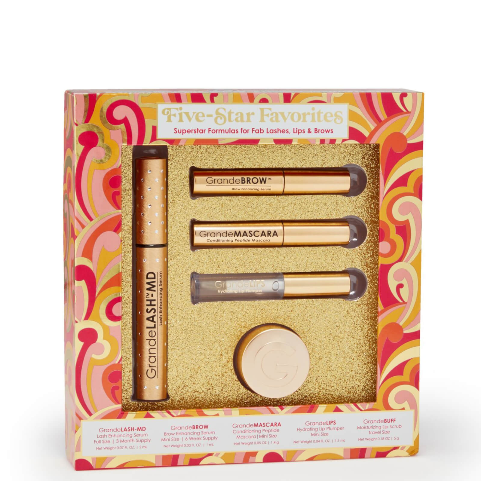 

GRANDE Cosmetics Five Star Favourites Set