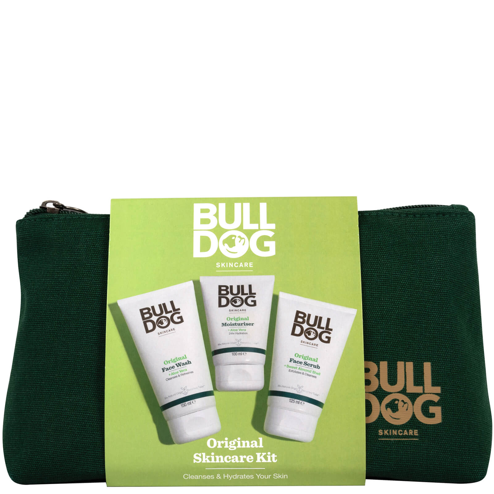 

Bulldog Skincare for Men Original Skincare Kit For Men Cork Bag