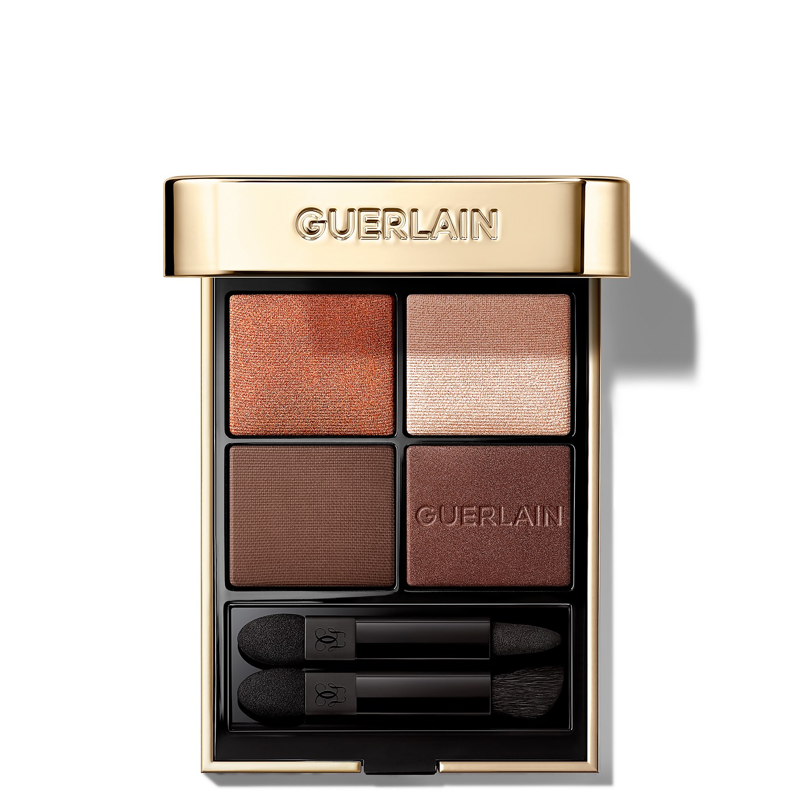 Guerlain Ombres G Eyeshadow Quad (various Options) - 910 Undressed Brown