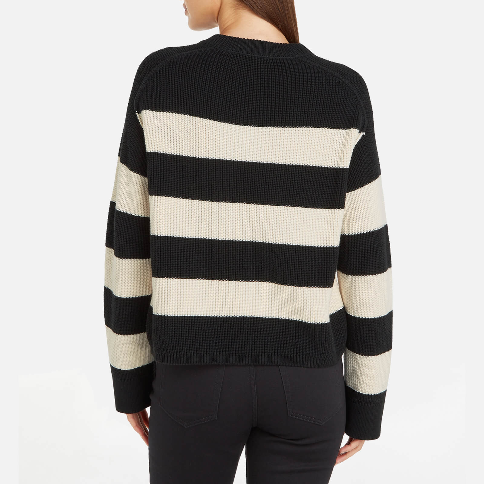Tommy Hilfiger Women's Chunky Knit Cotton Jumper - L