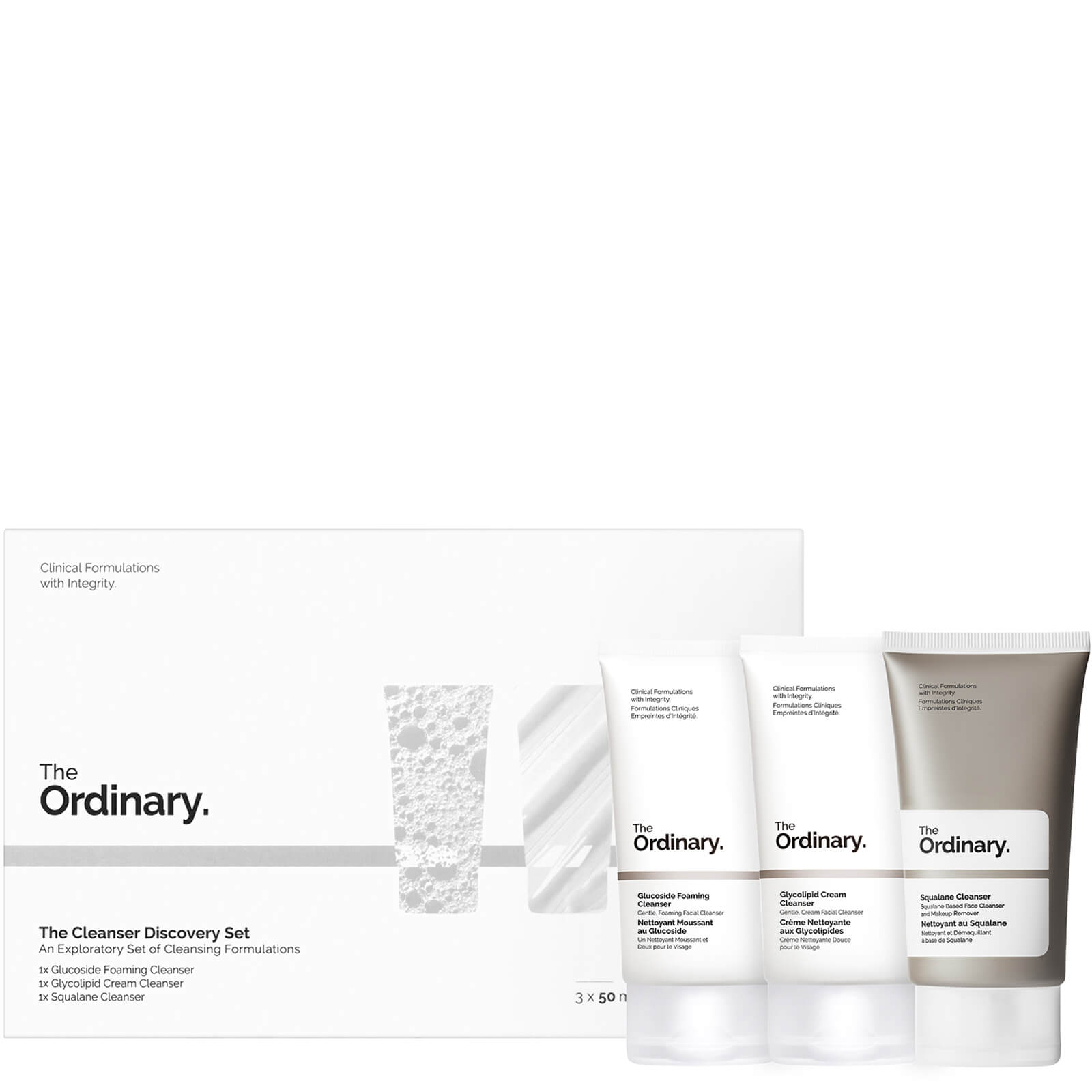 

The Ordinary Exclusive The Cleanser Discovery Set