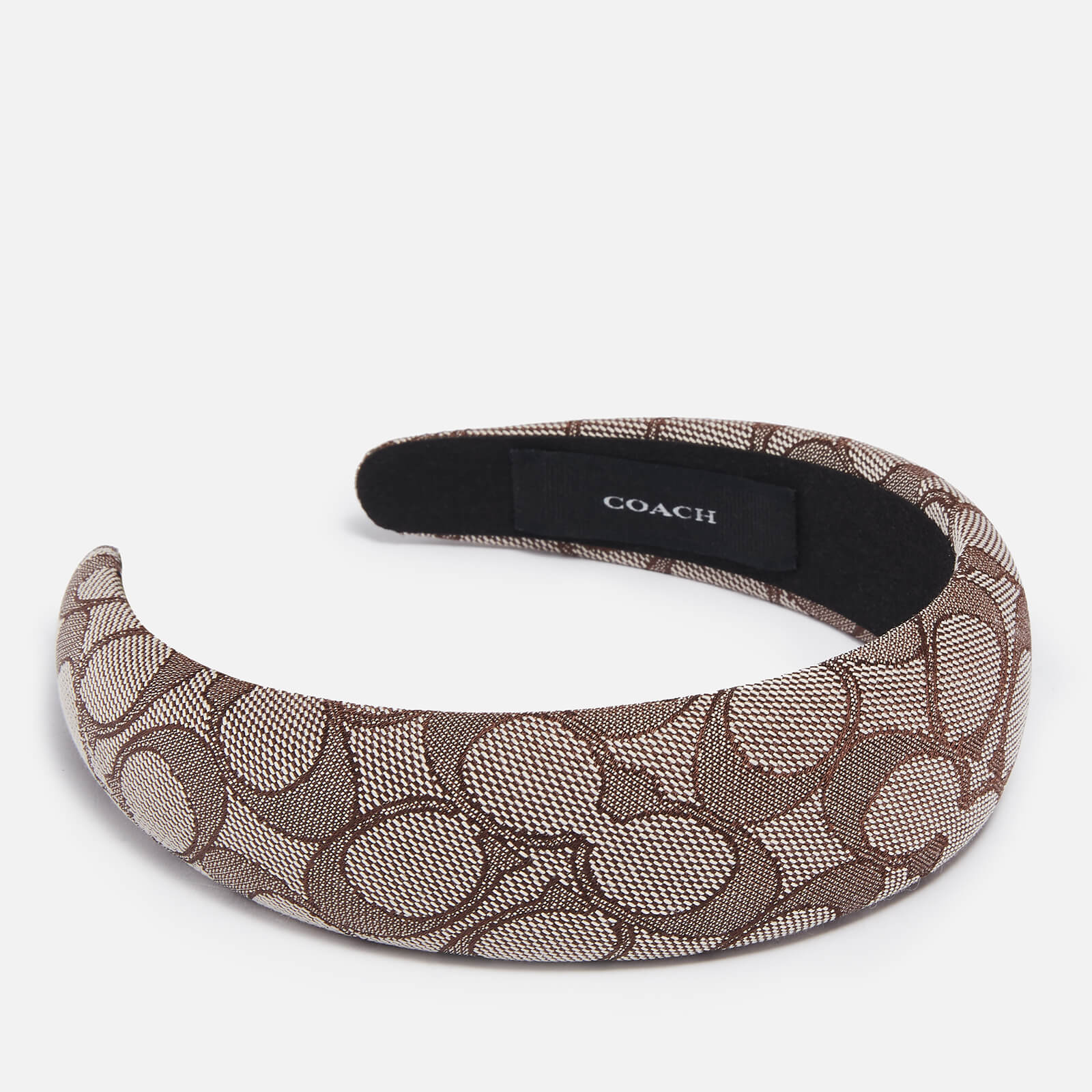 Image of Coach Signature C Logo-Jacquard Cotton-Blend Headband