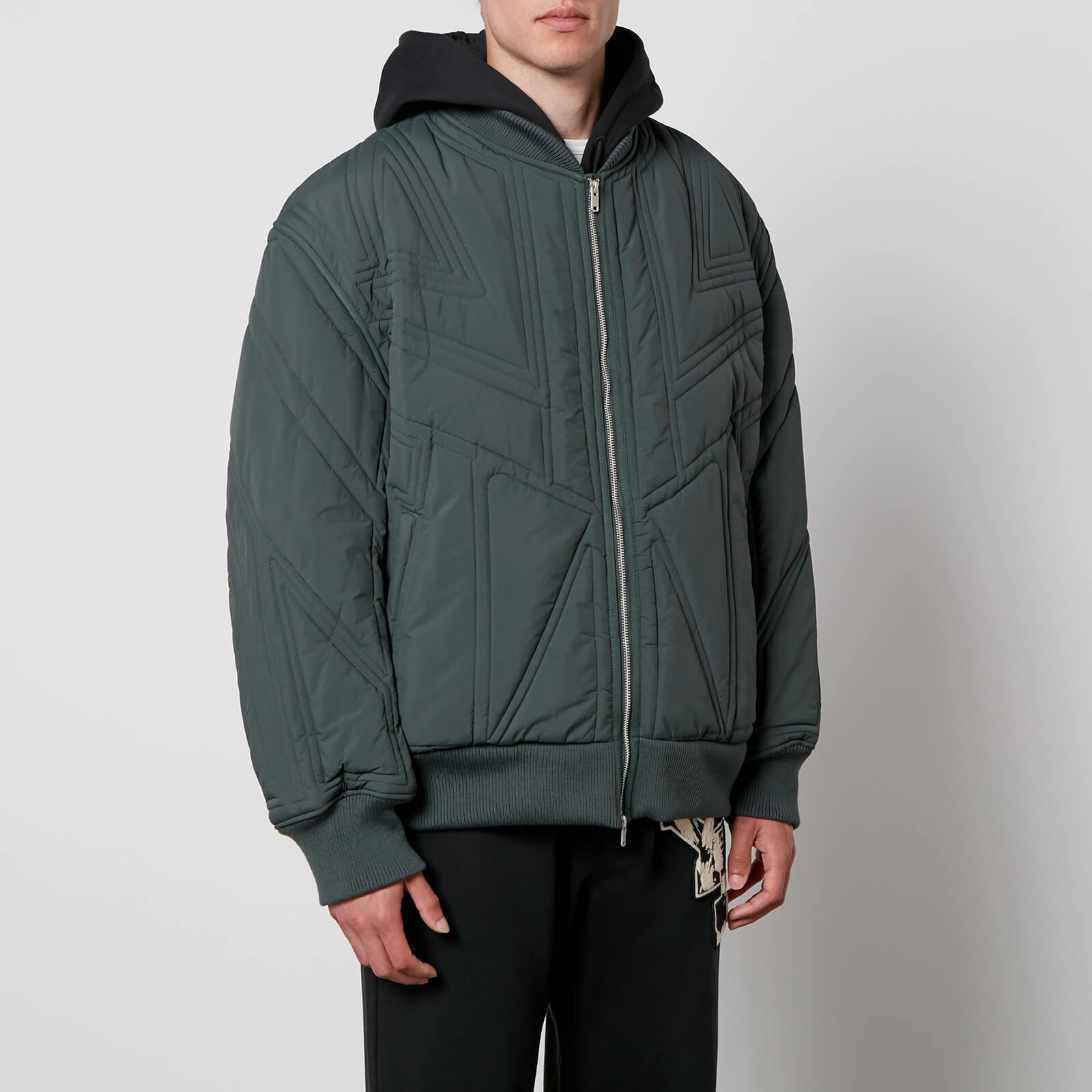 Y-3 Quilted Shell Bomber Jacket - S