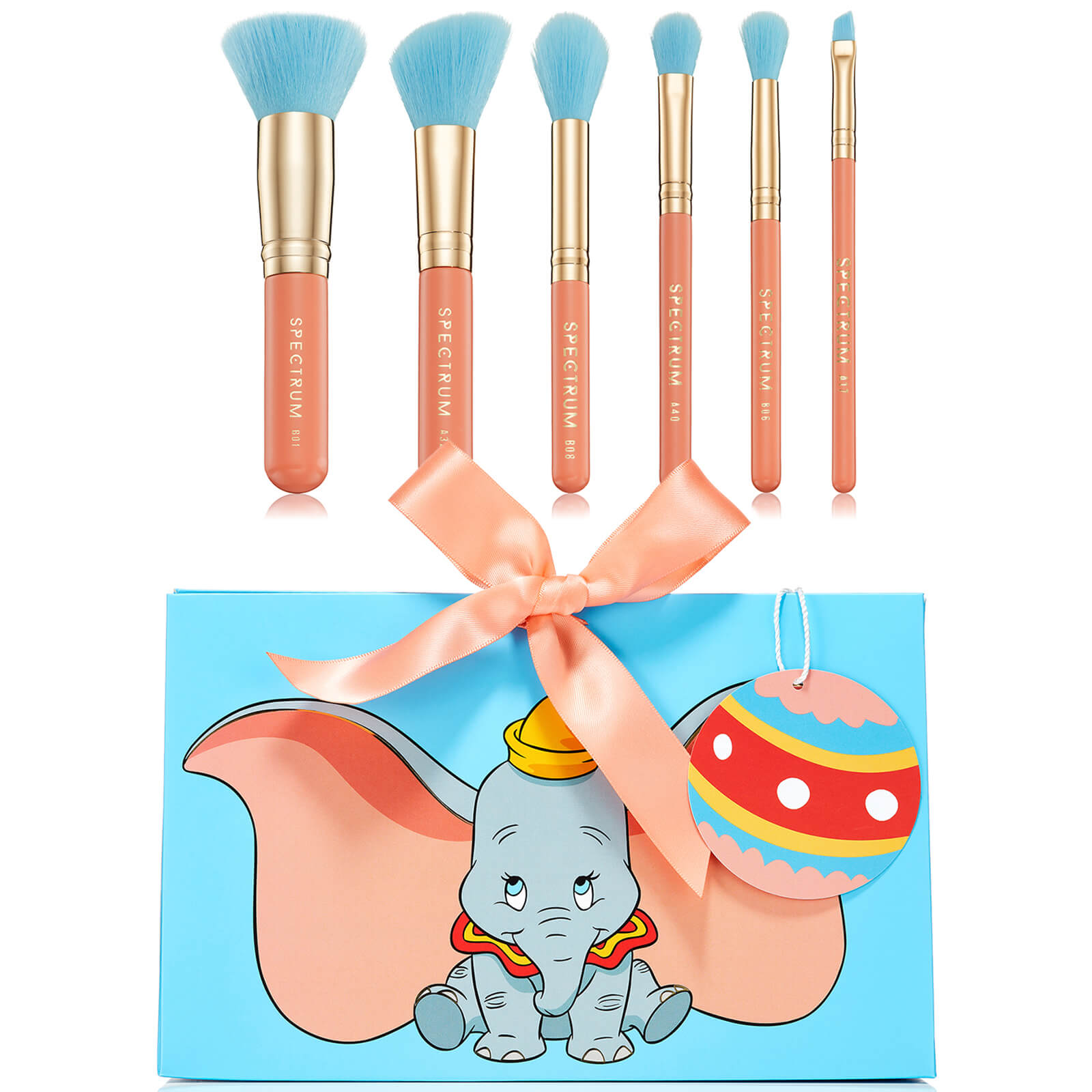 Spectrum Collections Dumbo 6-piece Giftable Brush Set In Blue