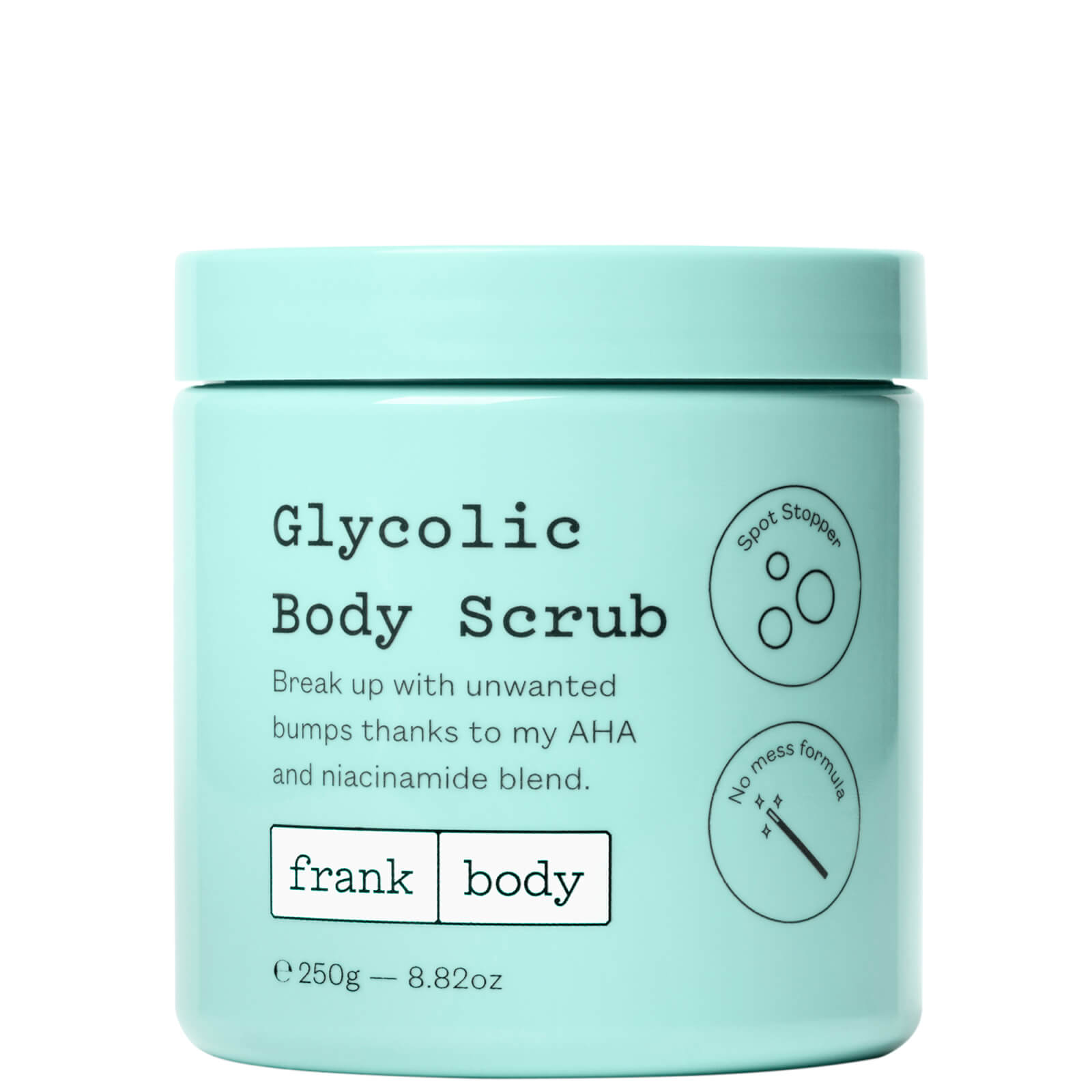 Photos - Facial / Body Cleansing Product frank body Glycolic Body Scrub 250g