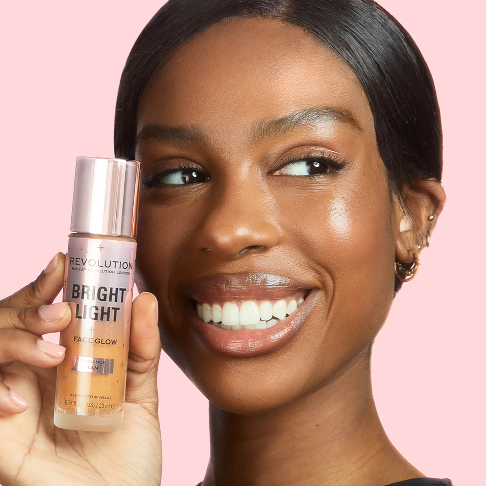 Thumbnail - Revolution Bright Light Face Glow 23ml (Various Shades) - Radiance Tan