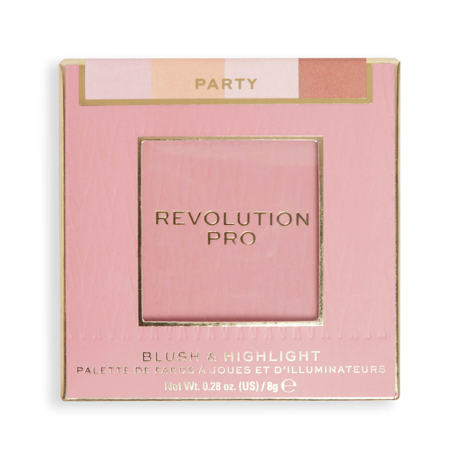 Image of Revolution Pro Iconic Blush & Highlight Party 8g